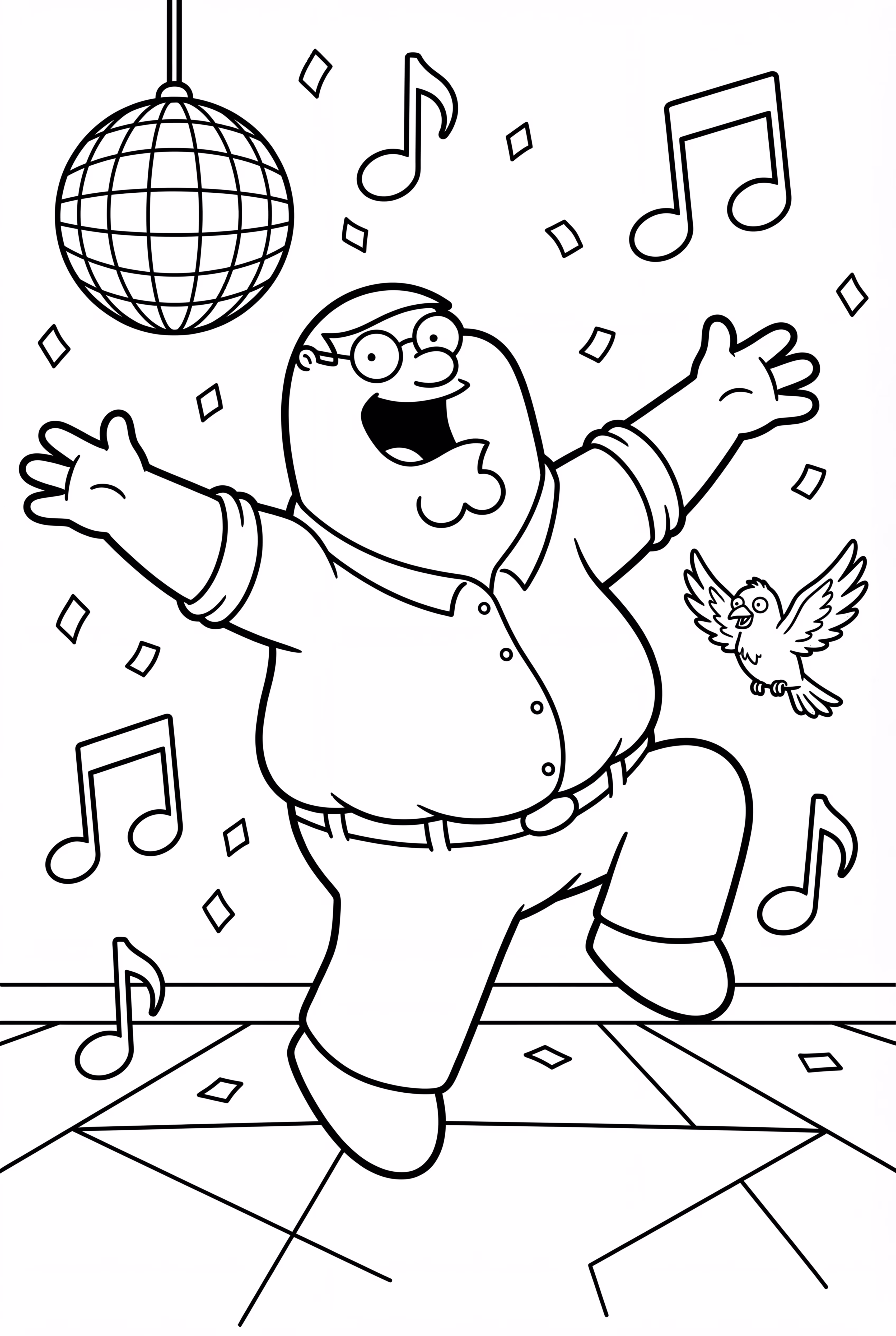 Family Guy Peter's Bird is the Word Dance