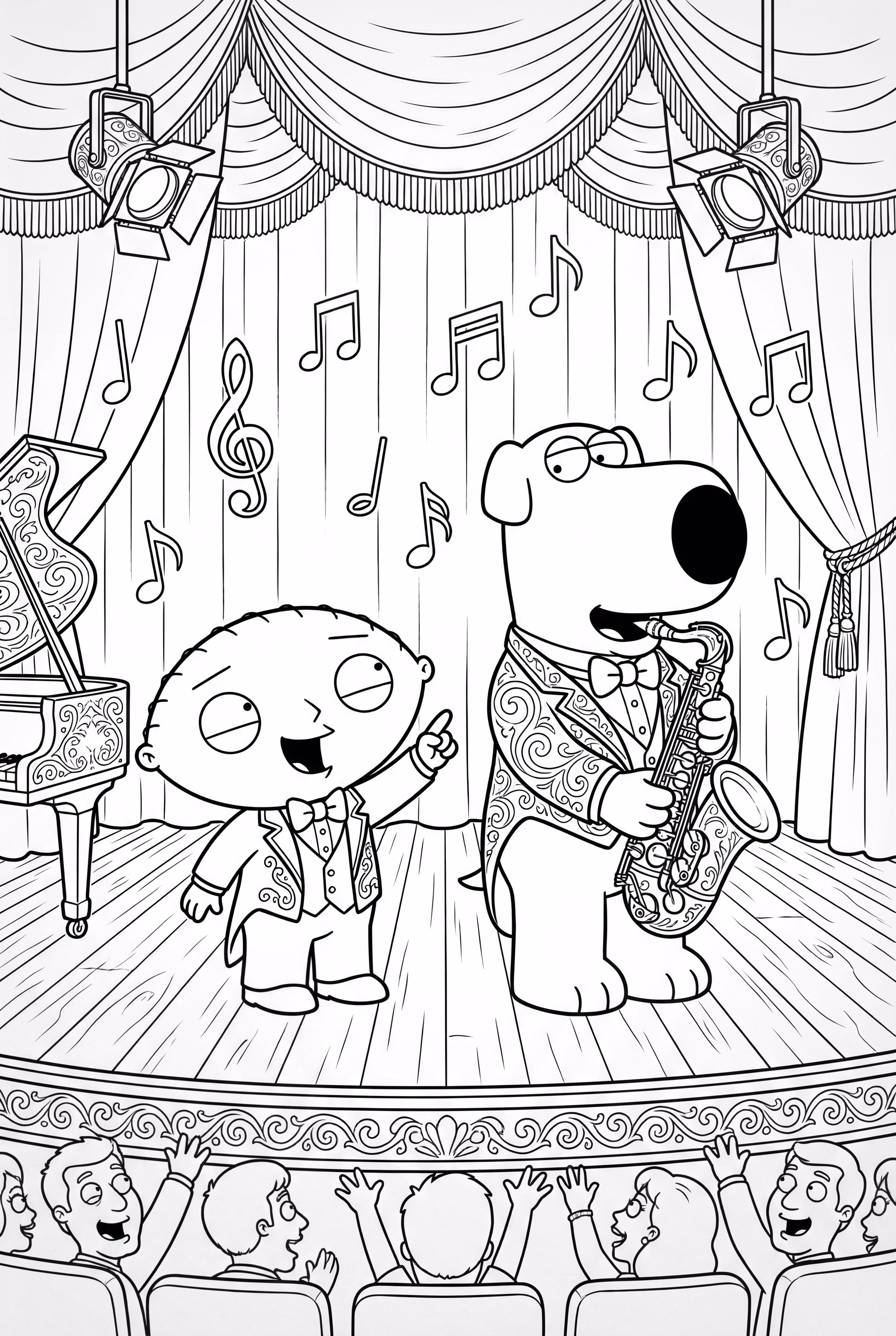 Numéro musical de Stewie et Brian de Family Guy