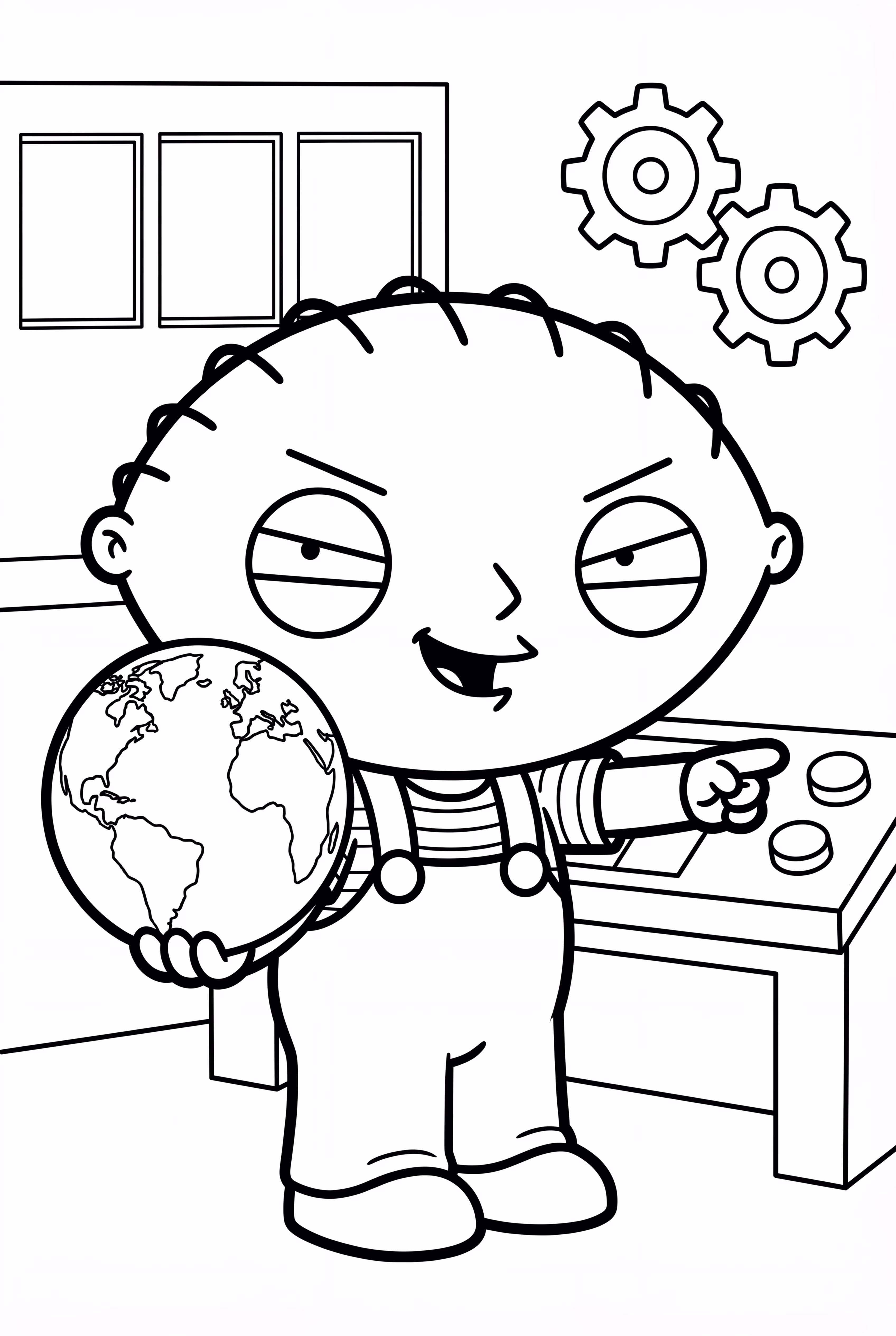 Family Guy Stewie plant Weltherrschaft