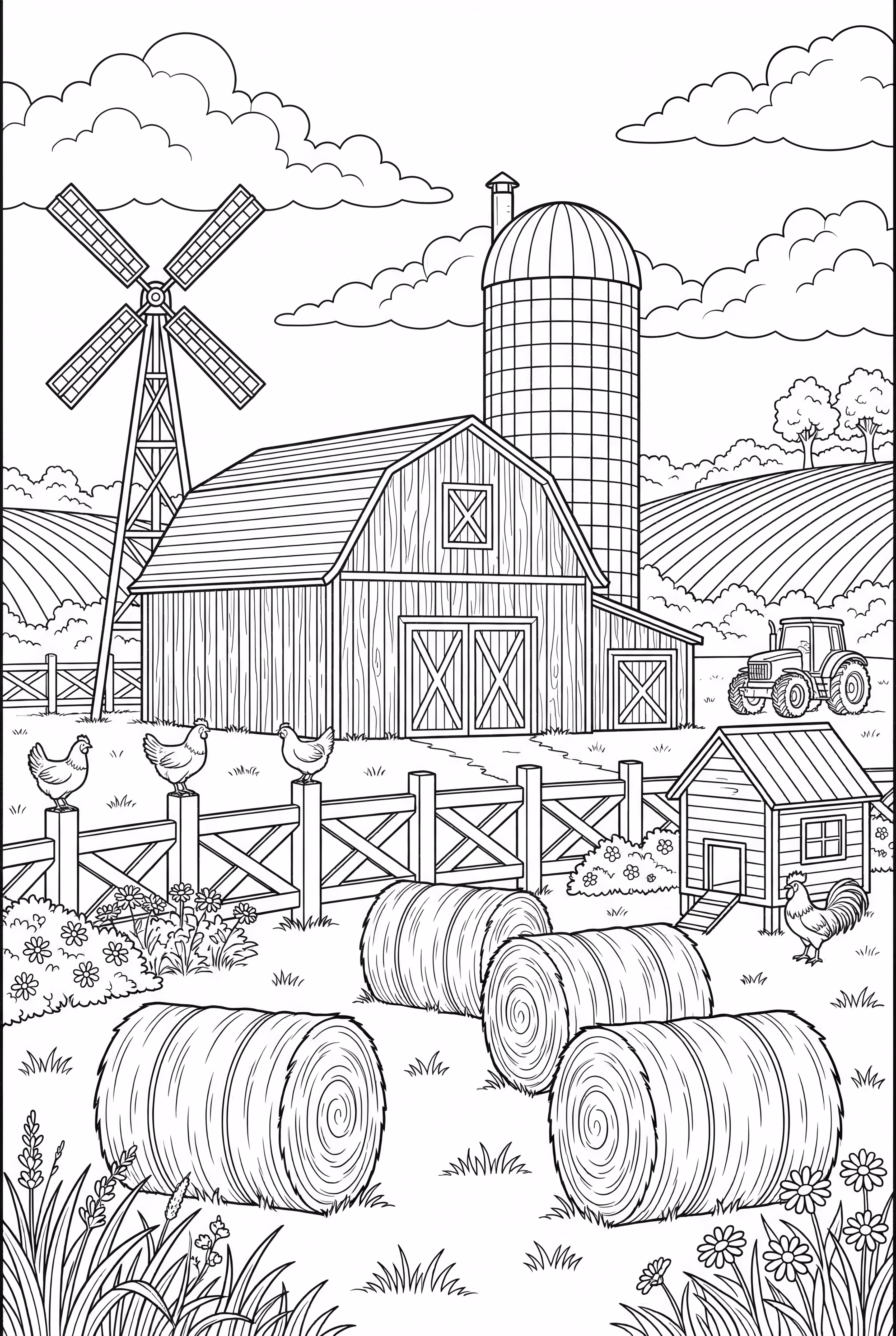 Aventuras en la Granja en un Día Soleado