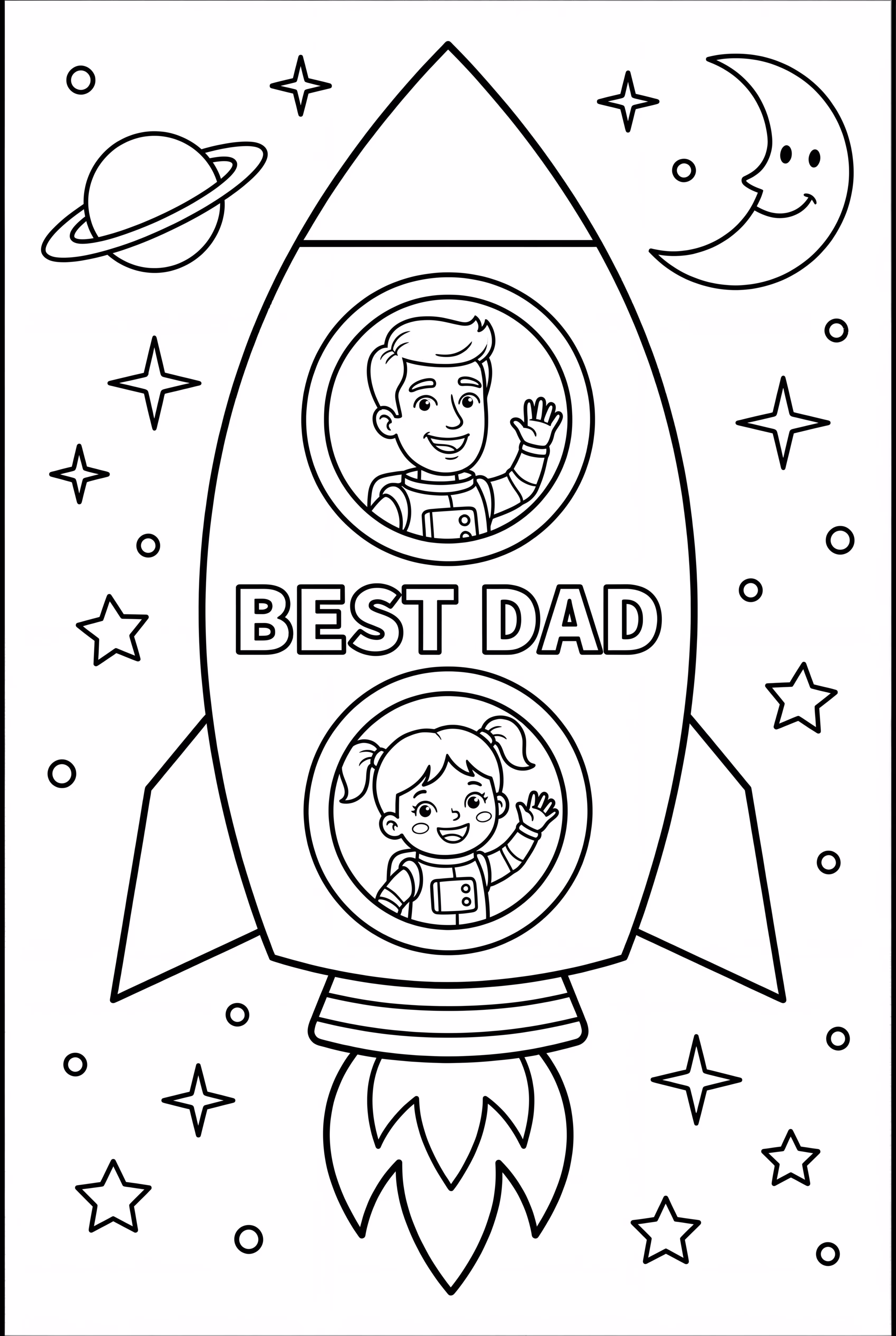 Father's Day Rocket Ship Adventure