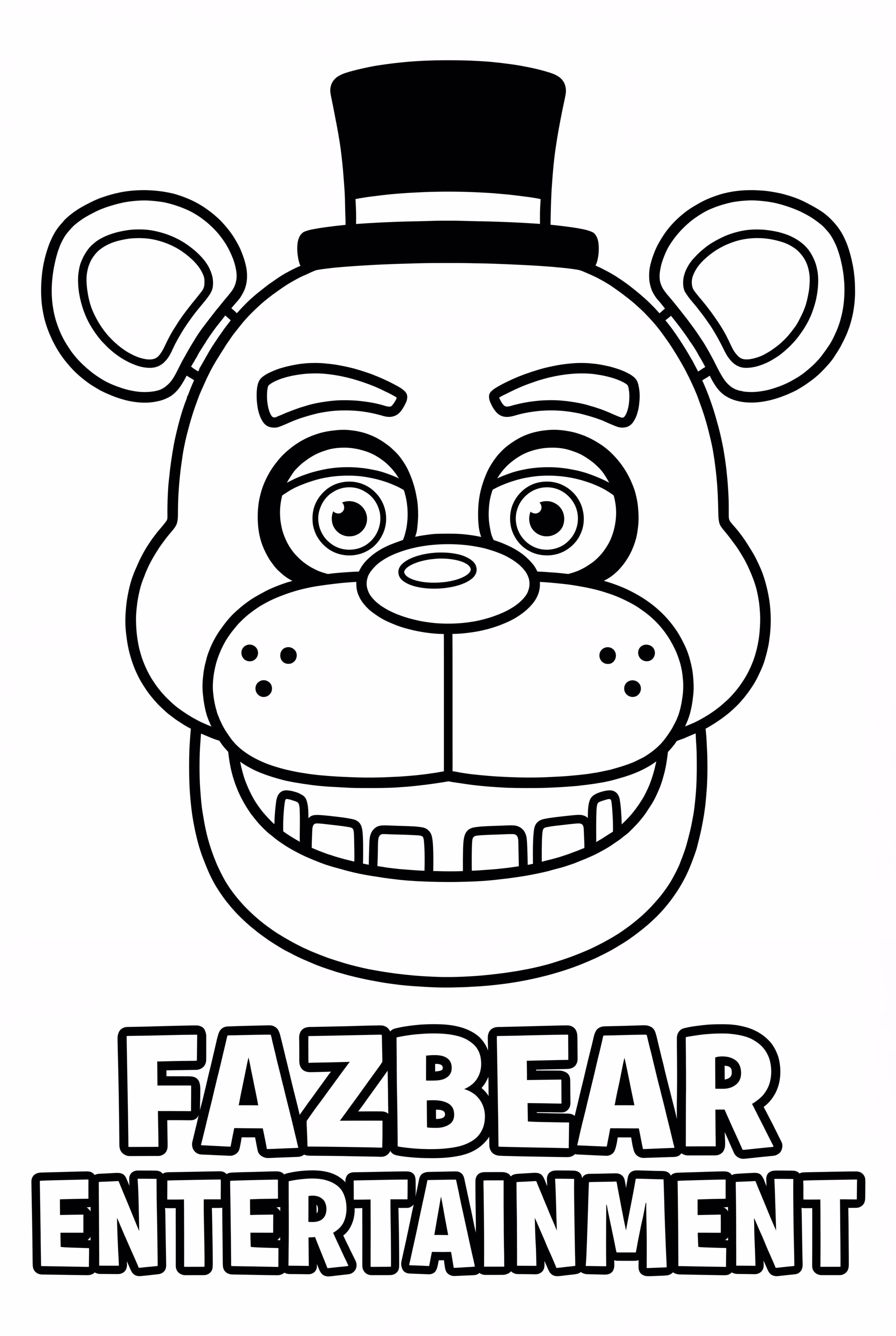 Fazbear Entertainment Logo Shining