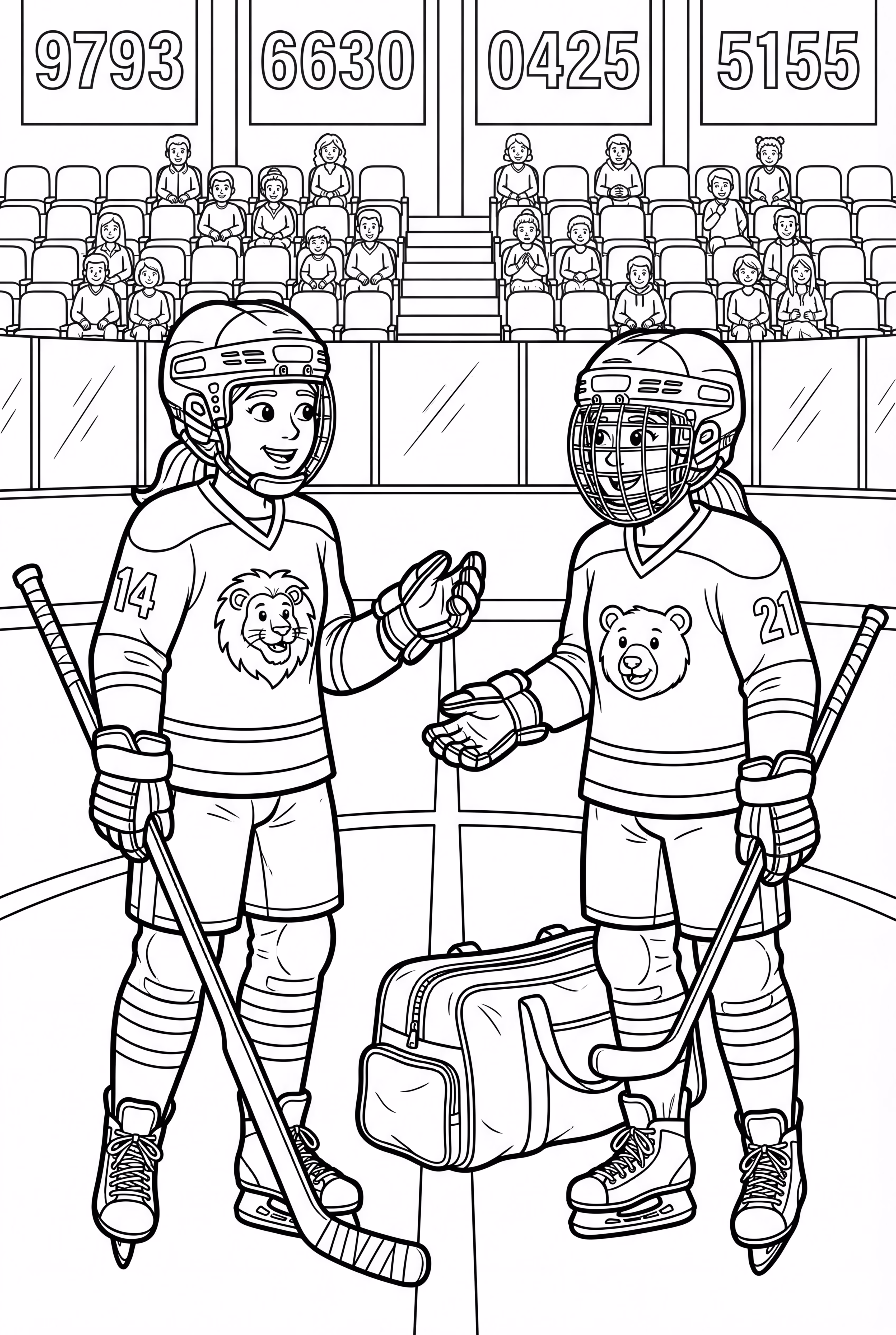 Field Hockey Team Huddle Strategy