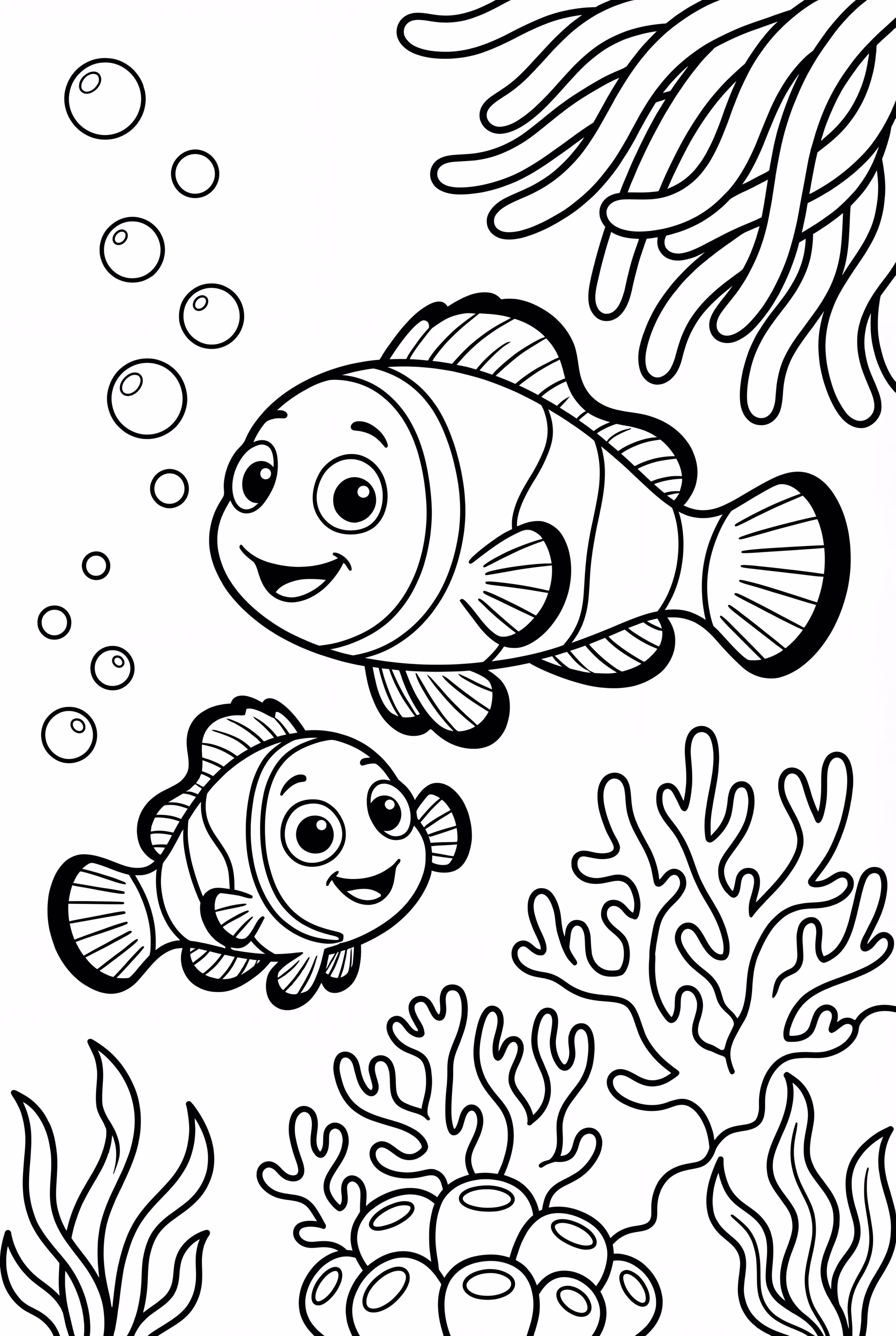 Finding Nemo And Marlin Exploring The Coral Reef