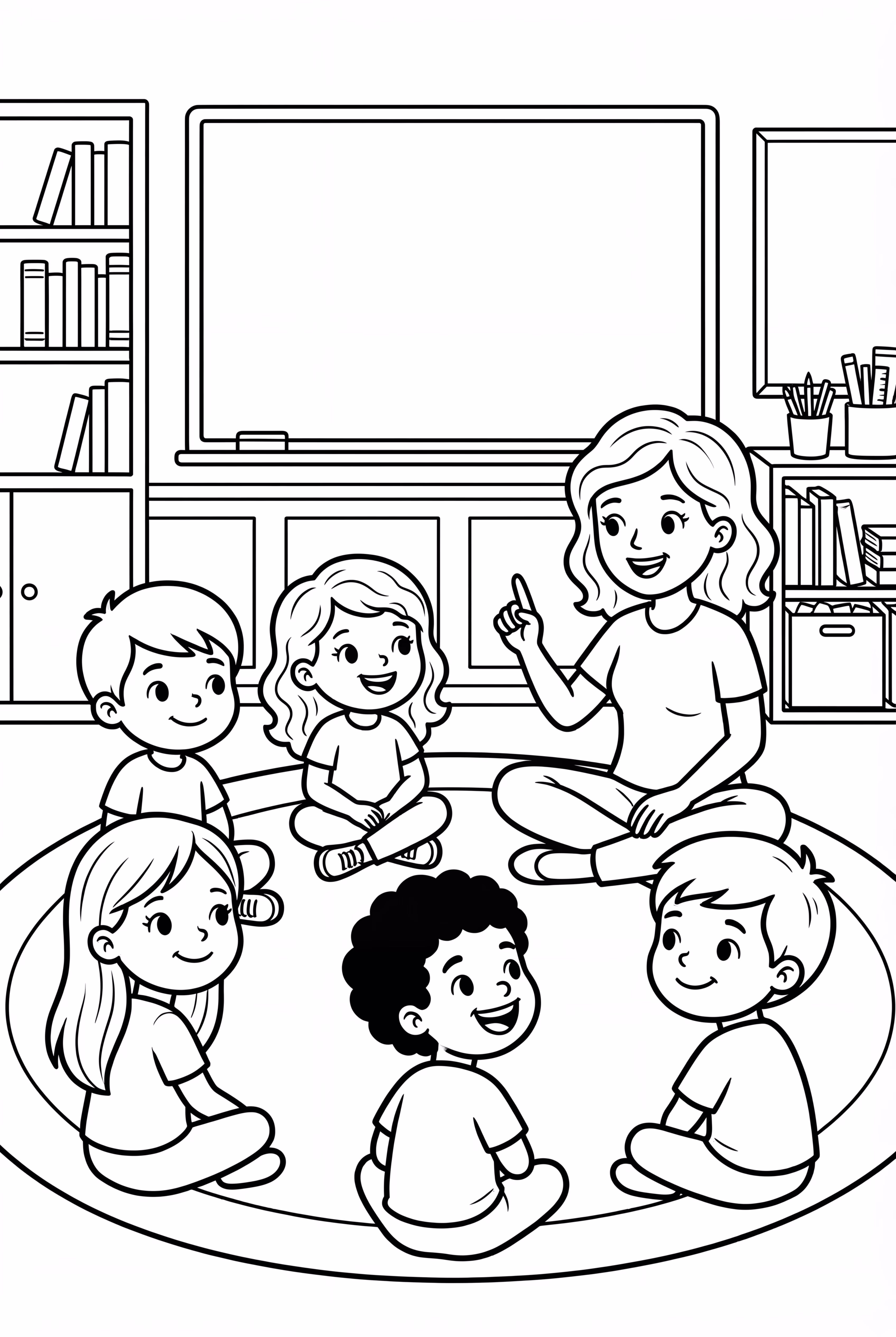 First Day Of School Circle Time