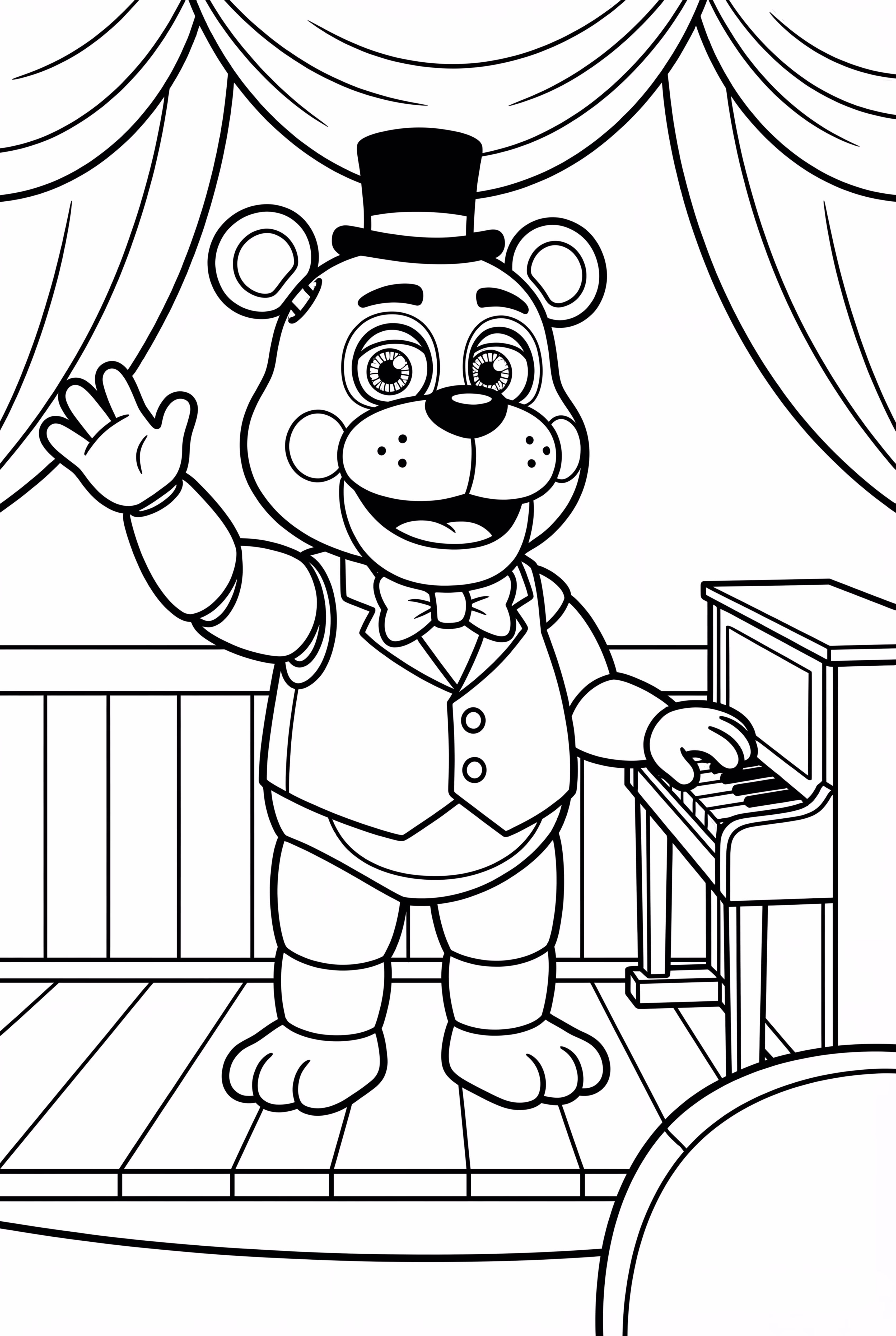 五夜玩具镇 左蒂守卫舞台