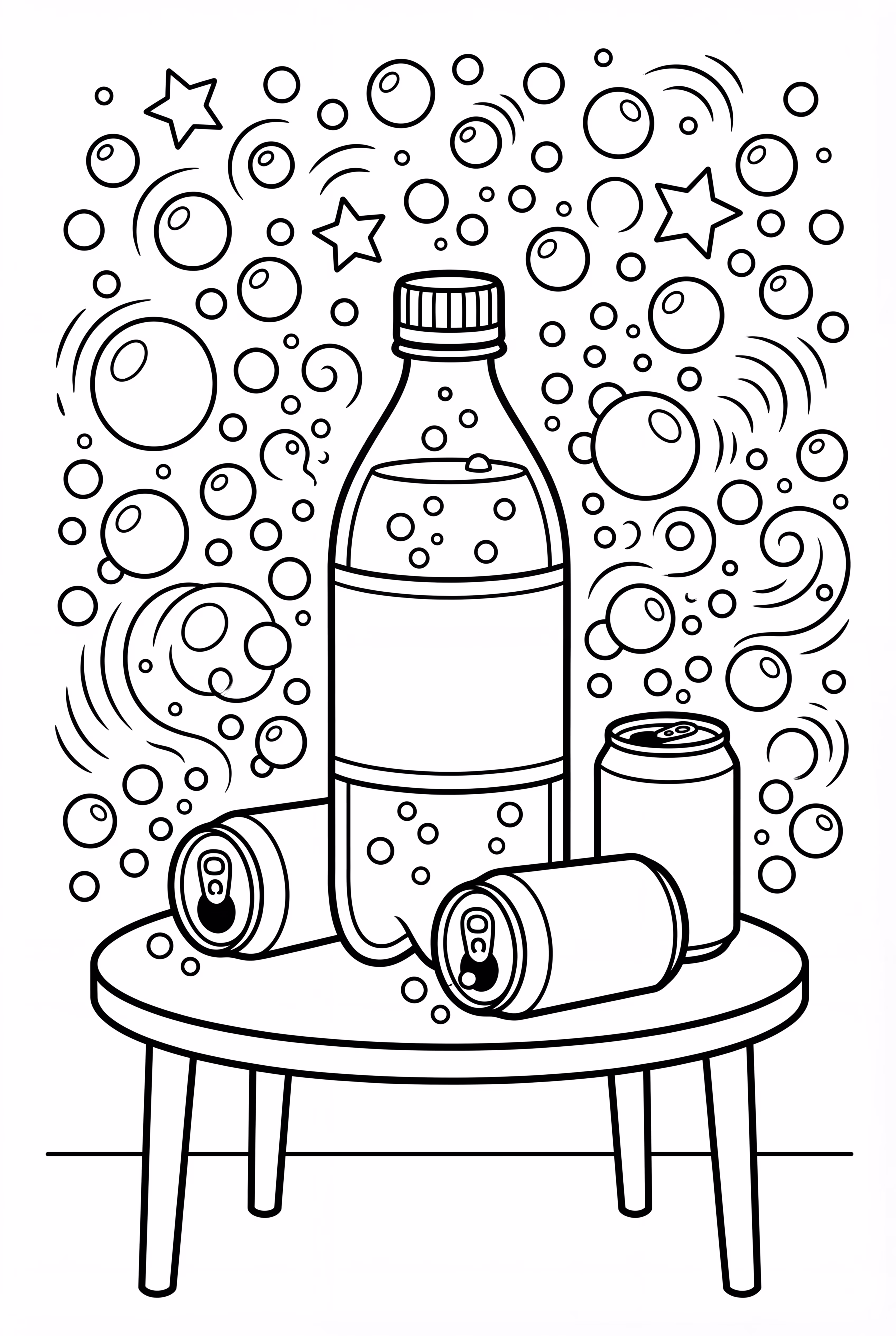 Fizzy Bubbling Soda Pop