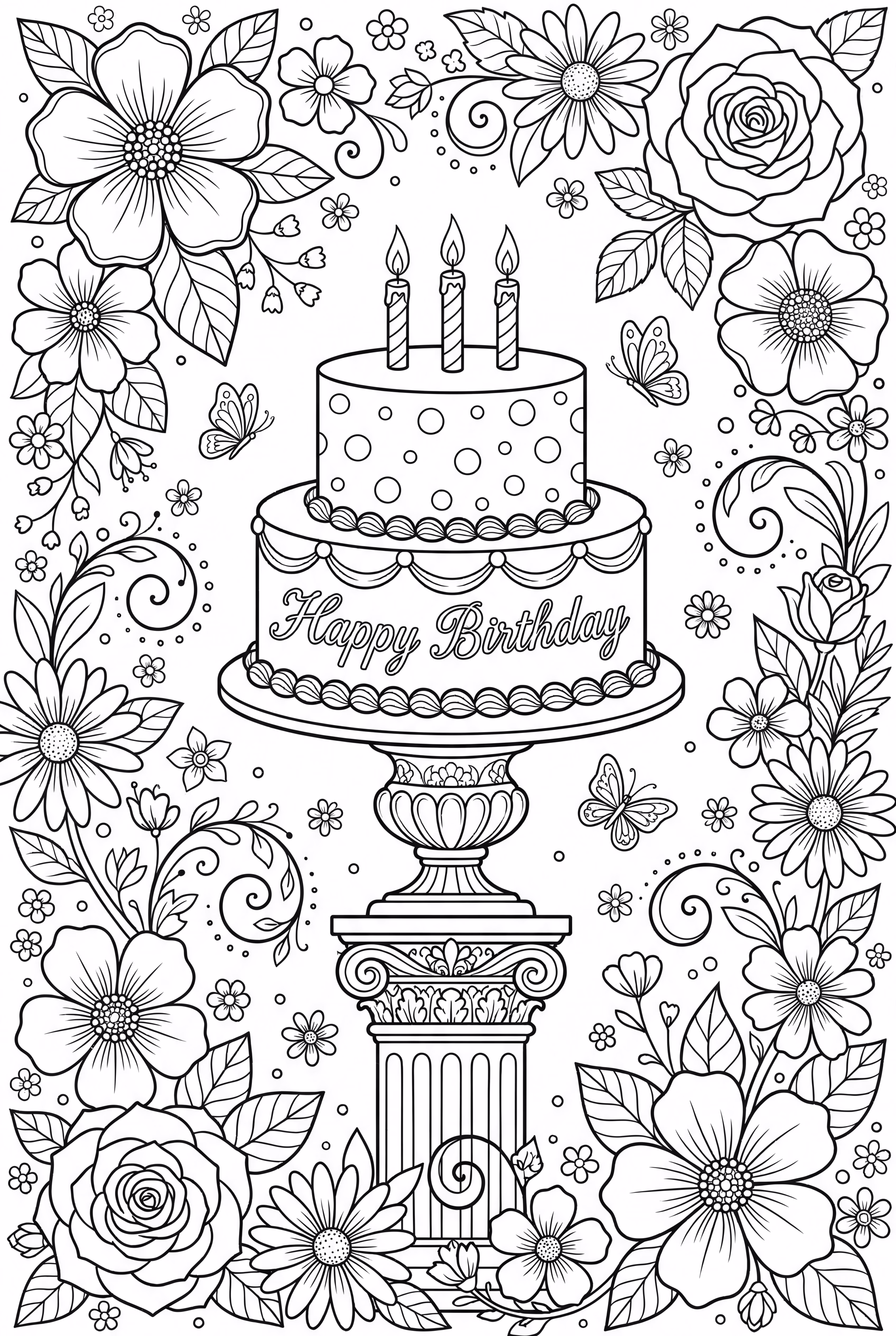 Magia de Cumpleaños Floral