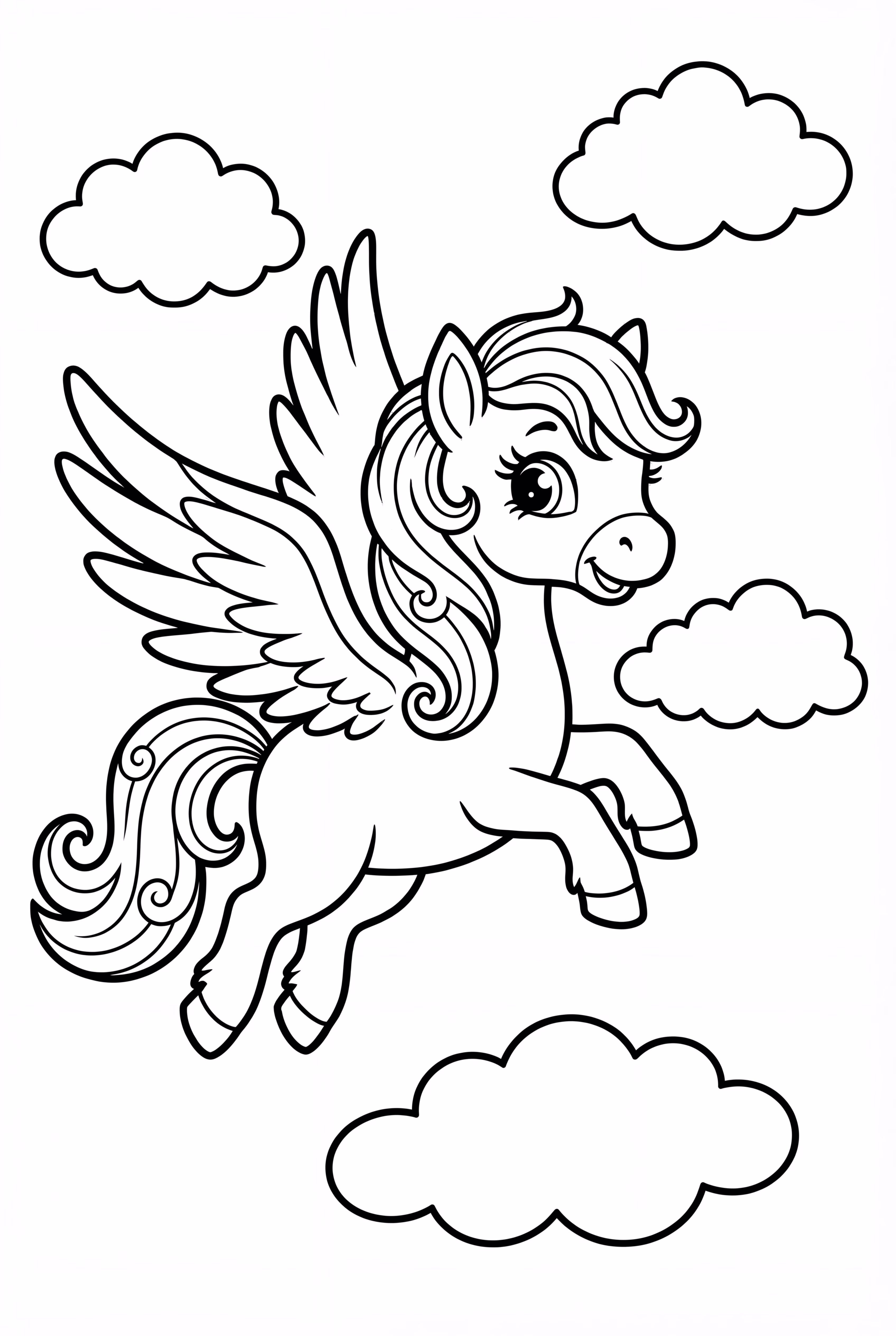 柔柔穿越云层飞翔