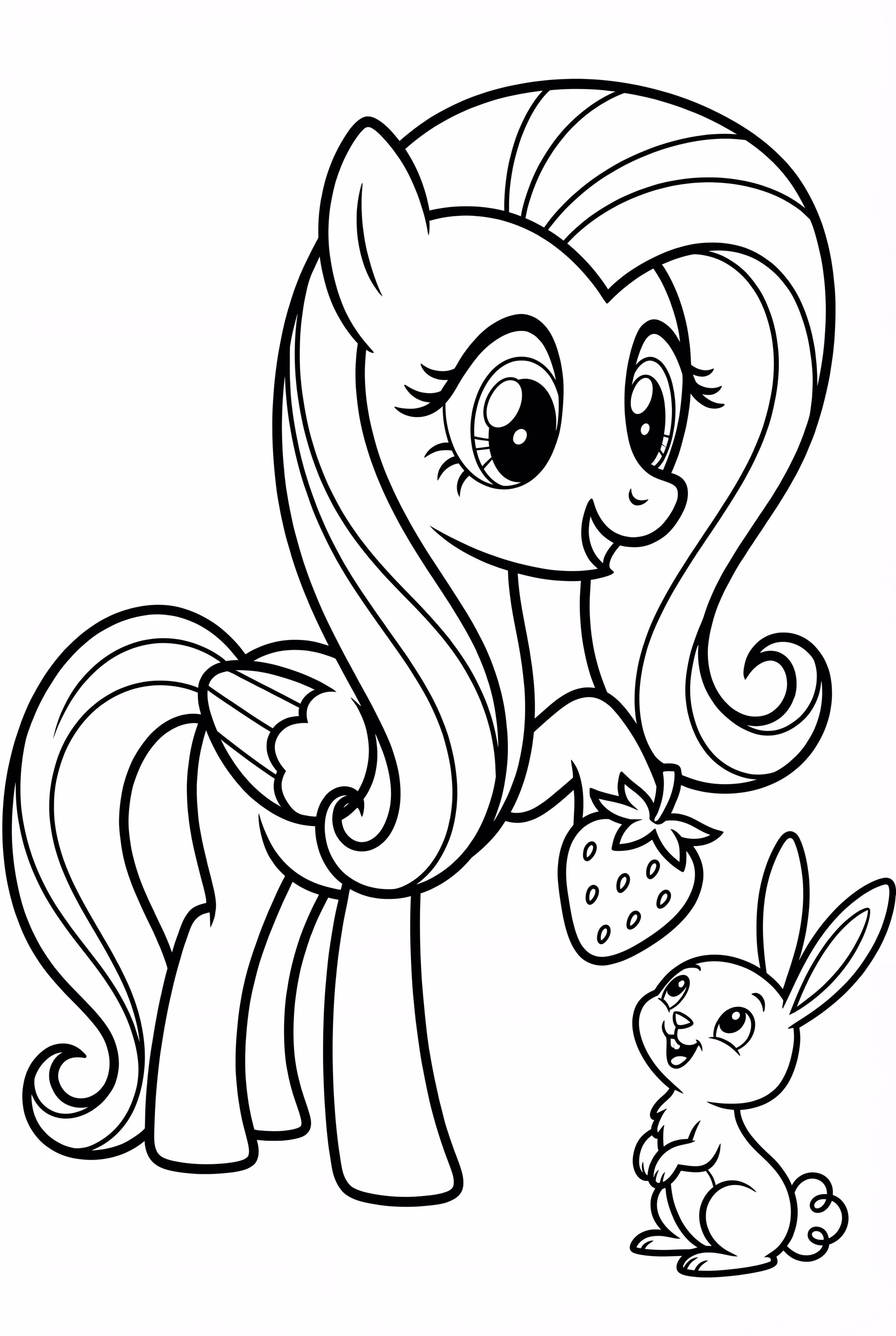 柔柔给朋友递浆果