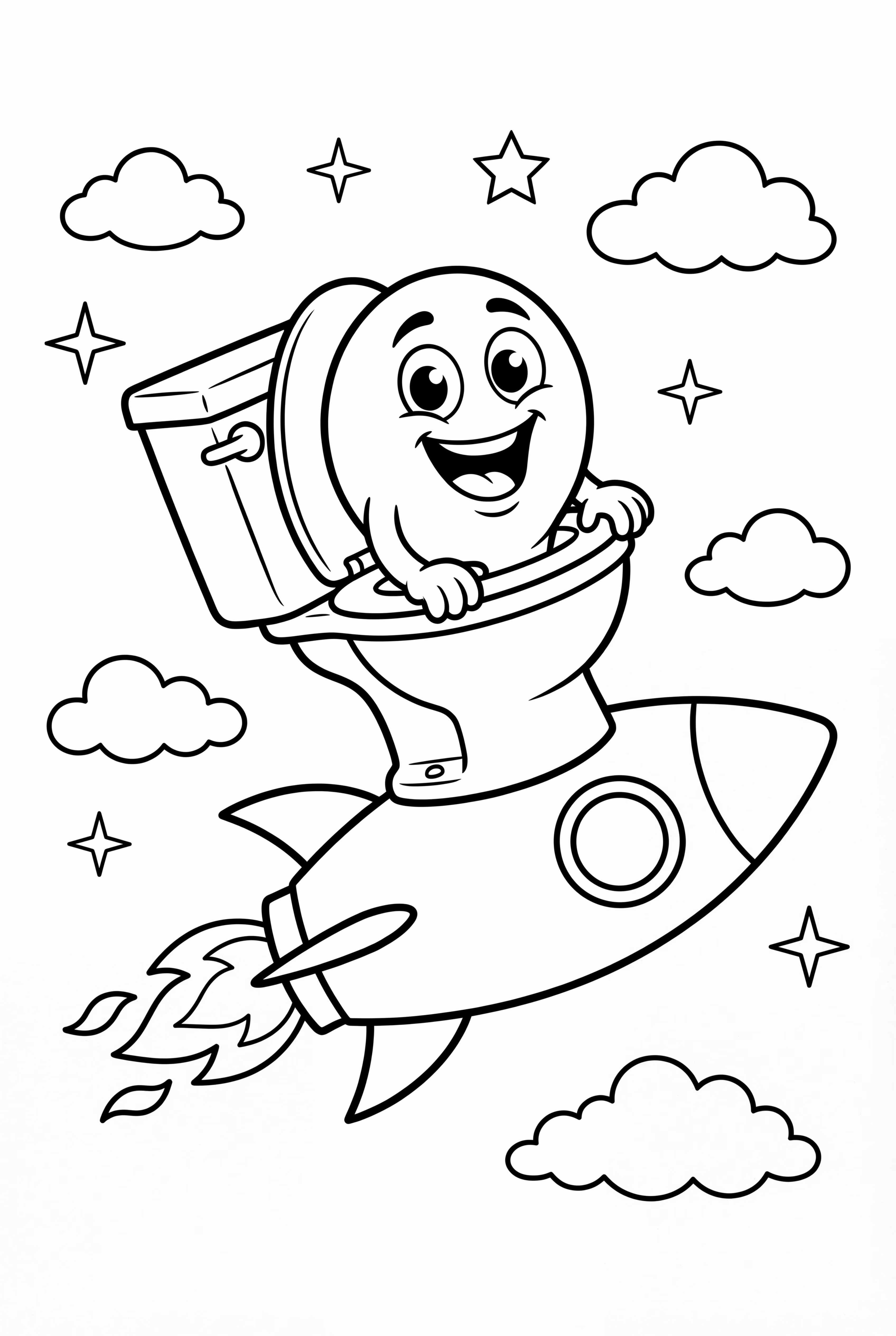 飞天火箭 Skibidi 马桶