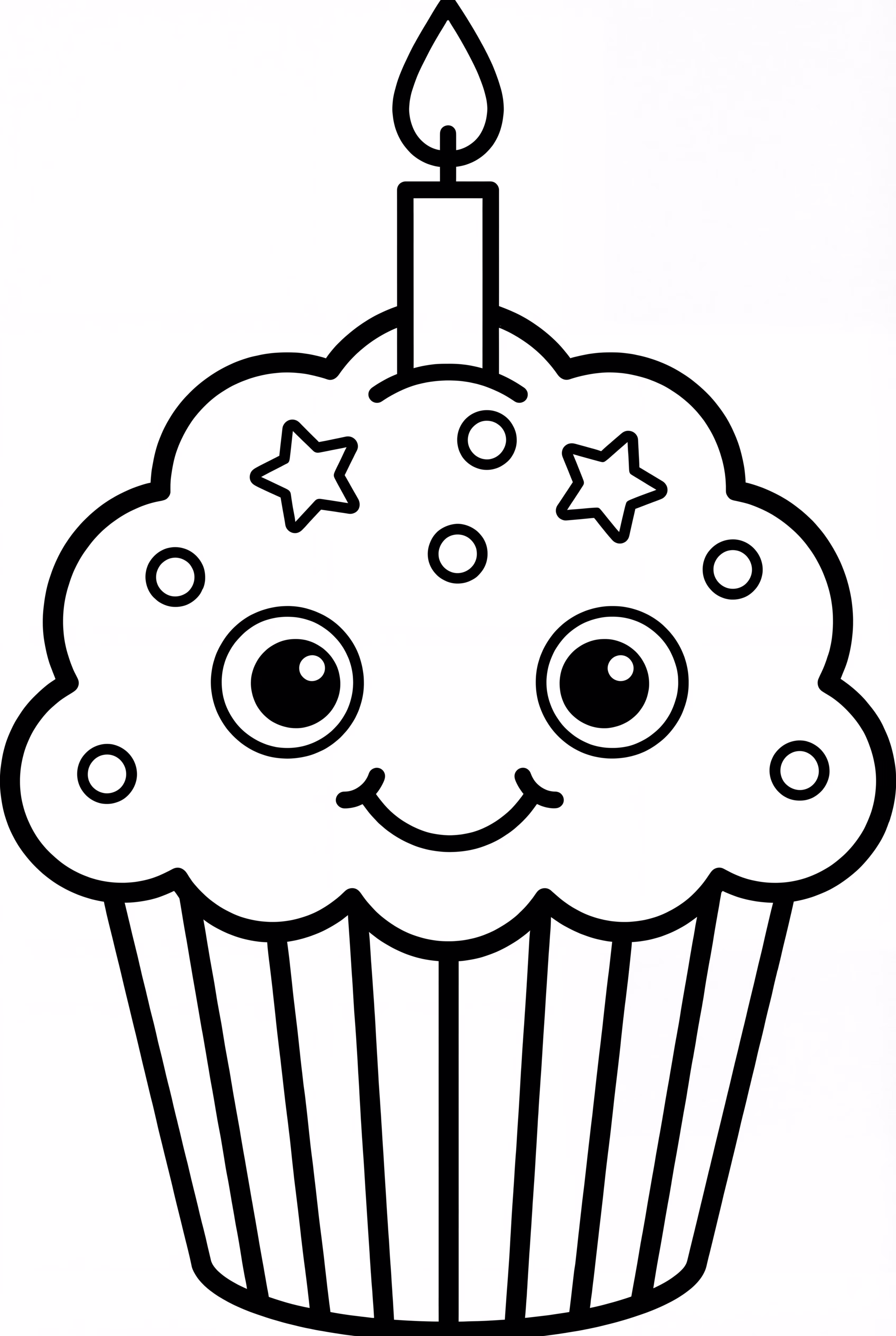 FNAF 彩虹杯子蛋糕