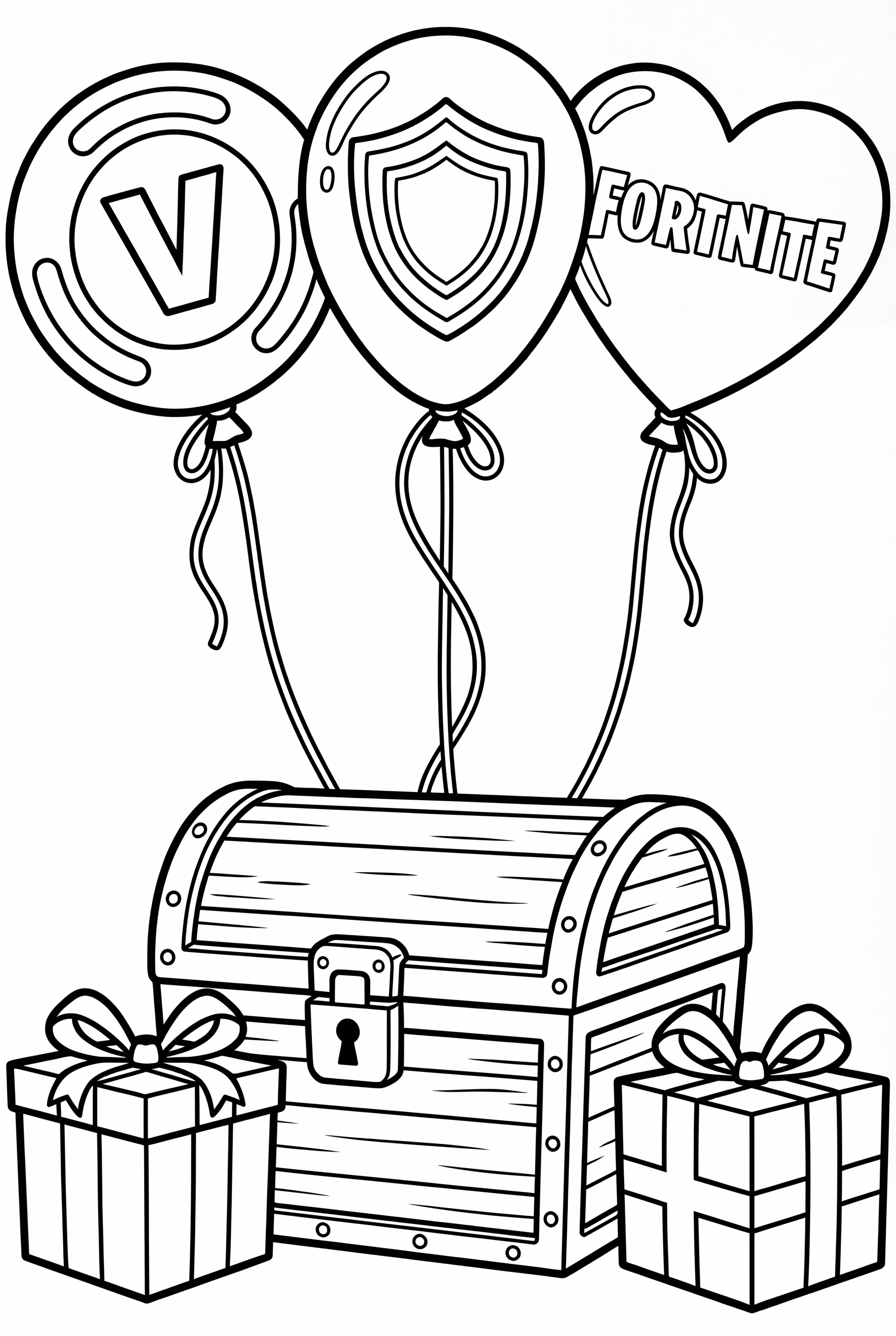 Fortnite Birthday Balloons And Chests