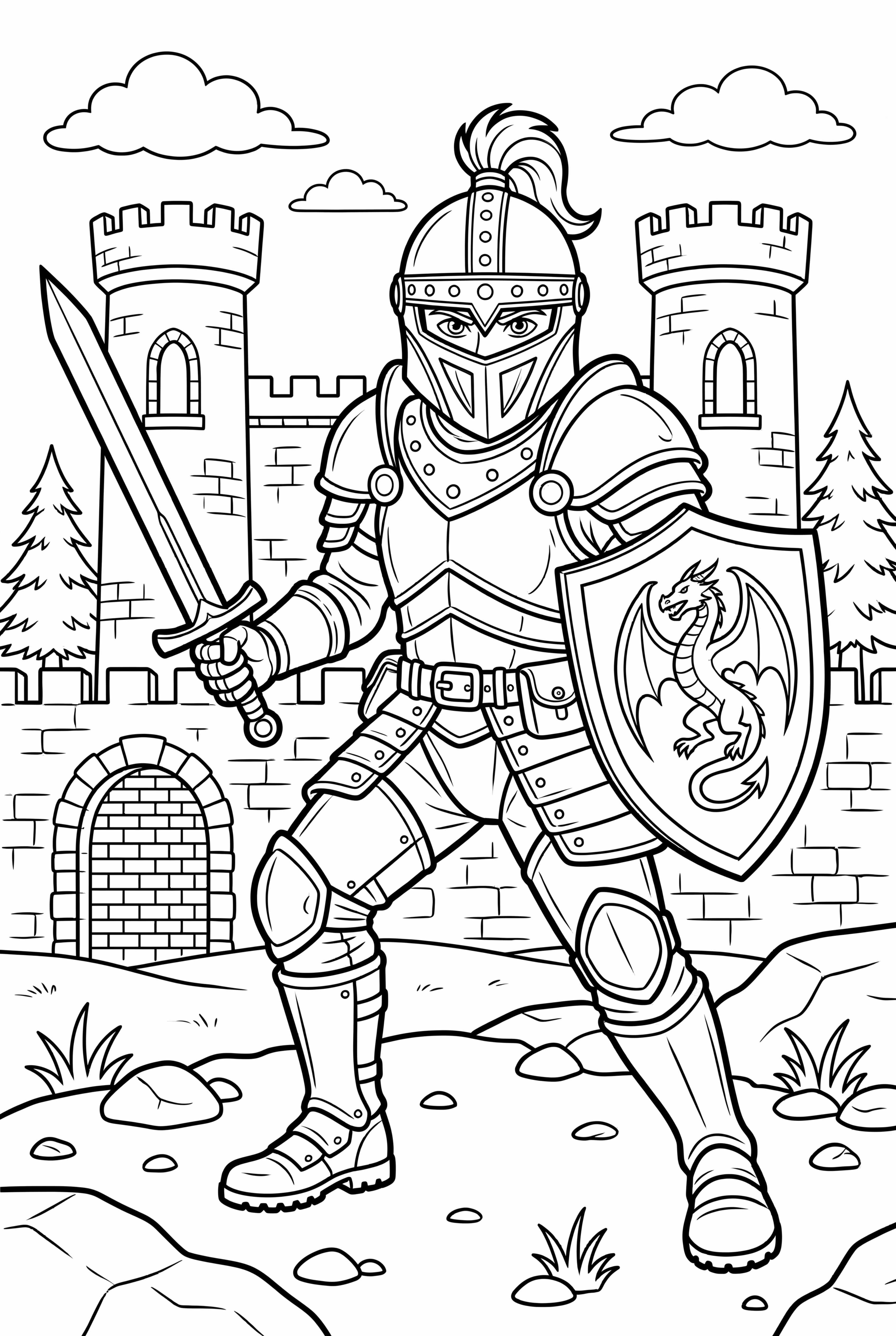 堡壘之夜 黑騎士 守衛城堡