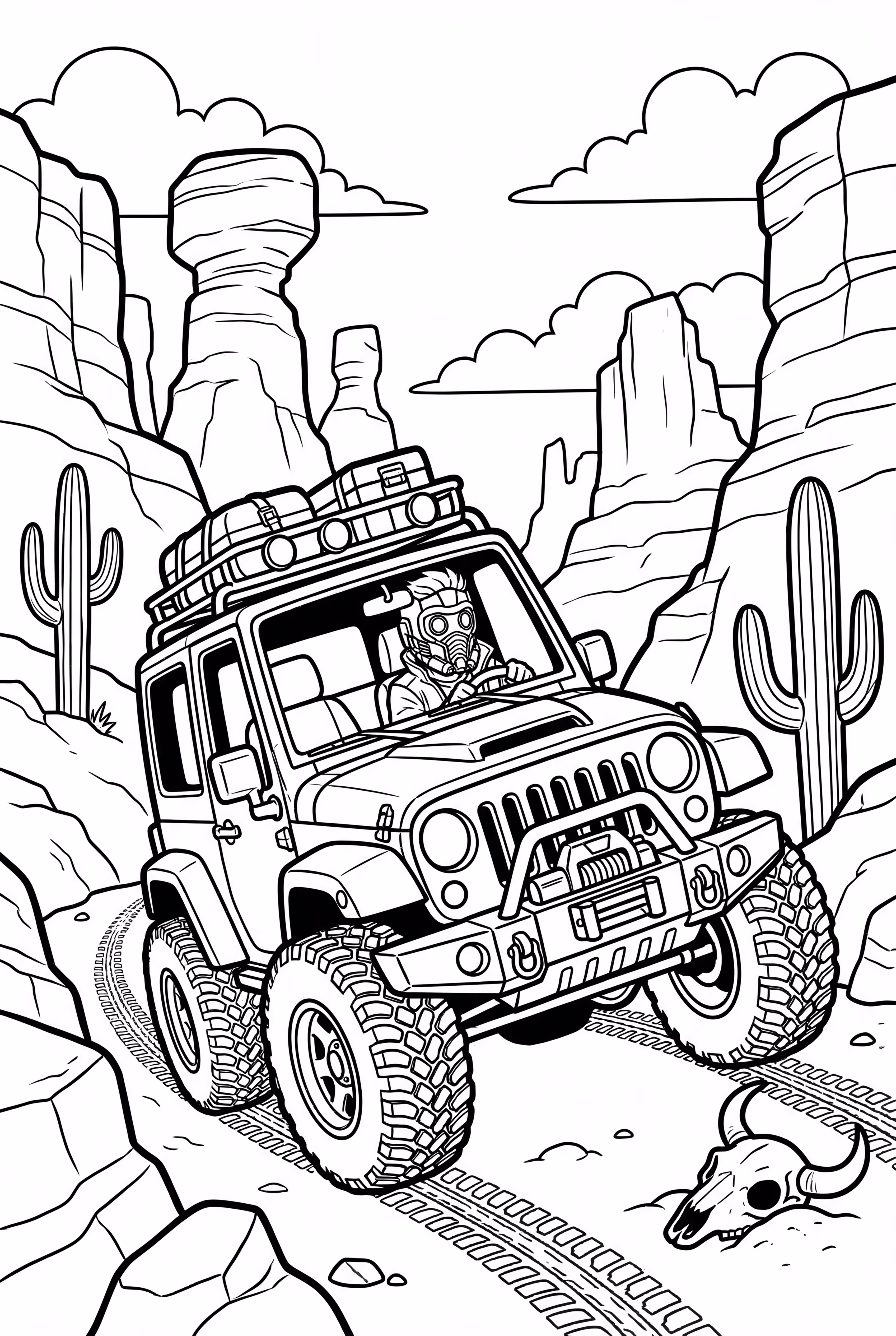 堡垒之夜漂移赛车穿越沙漠峡谷