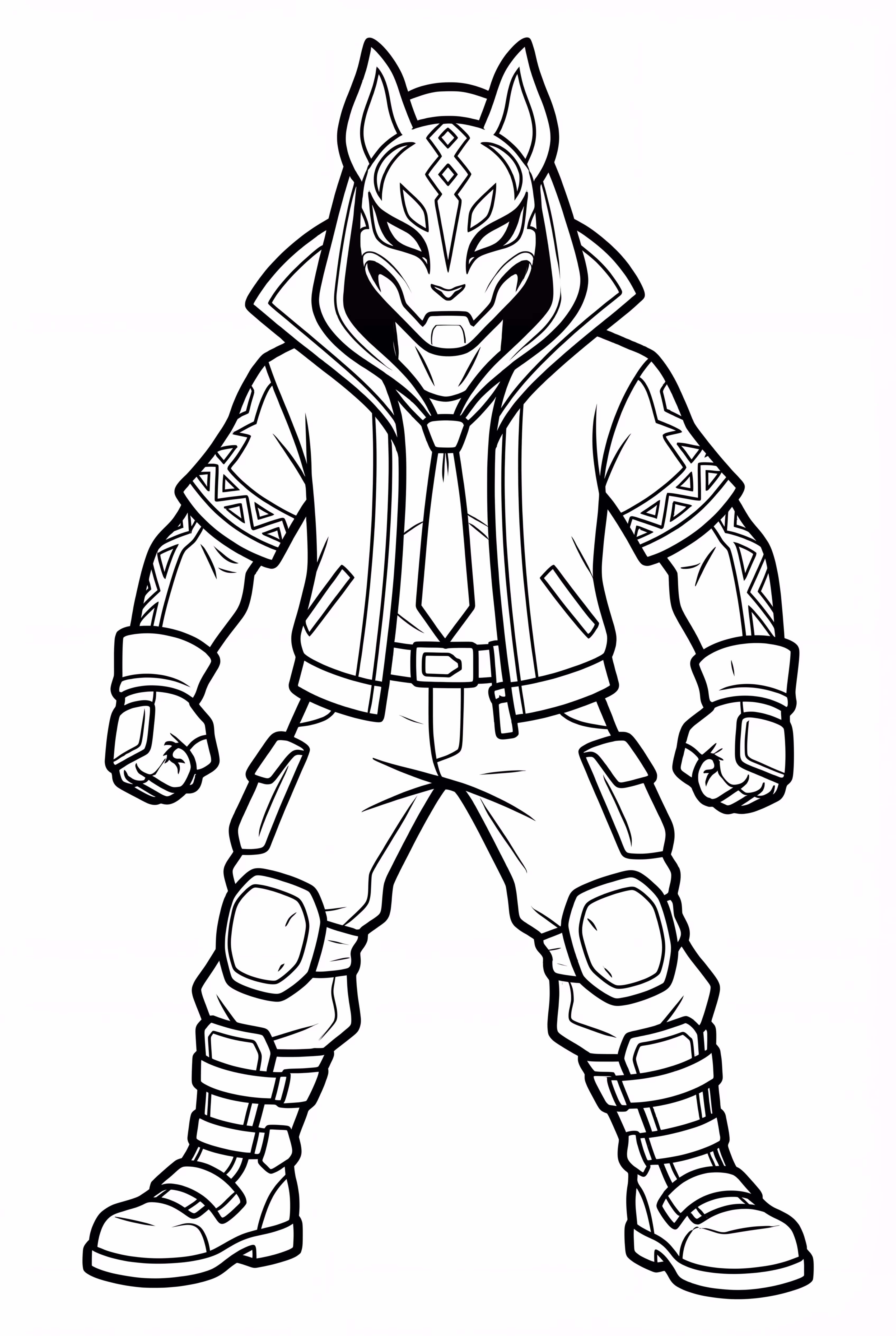 Fortnite Drift 戴著面具