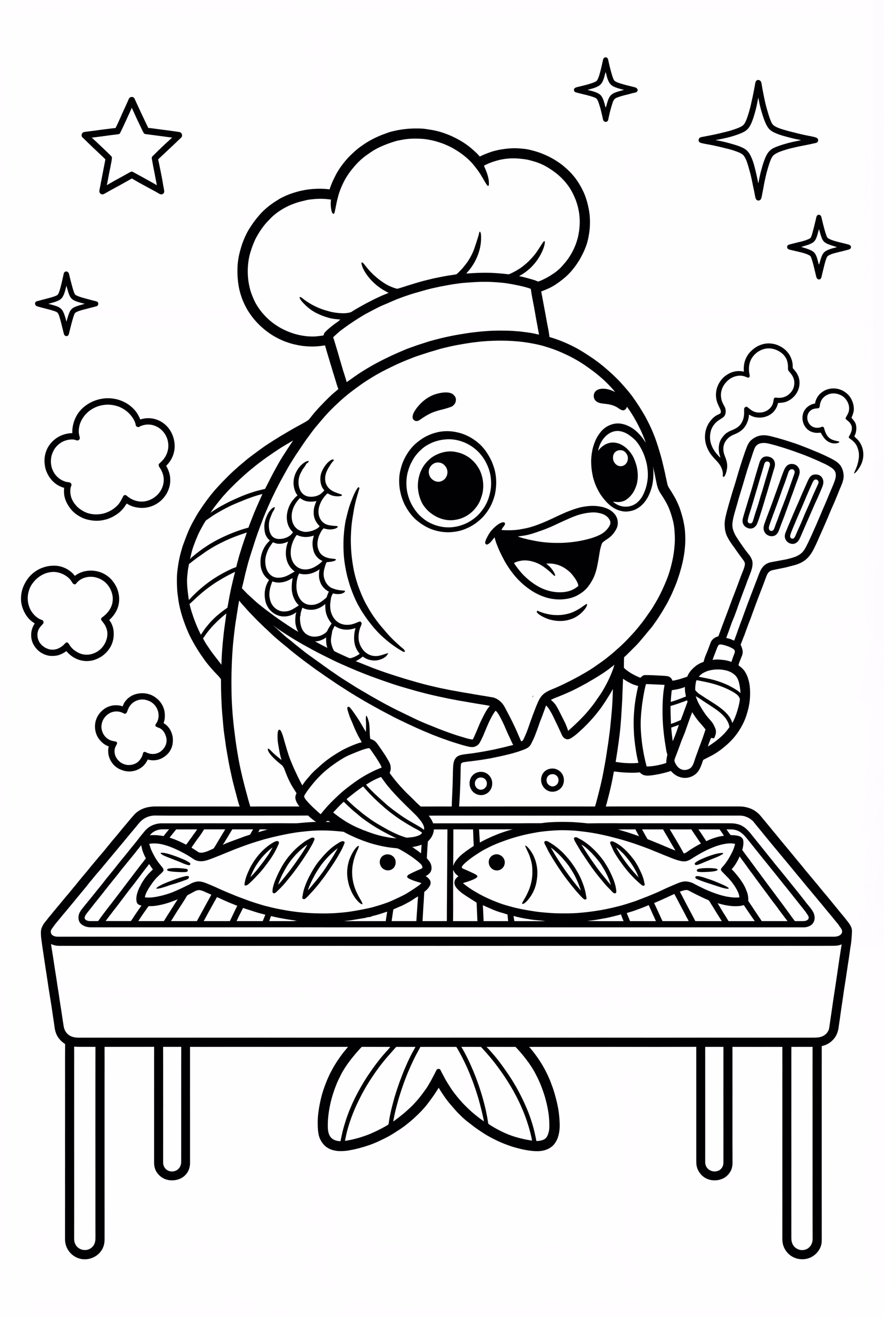 Fortnite Fishstick Cooking On Grill