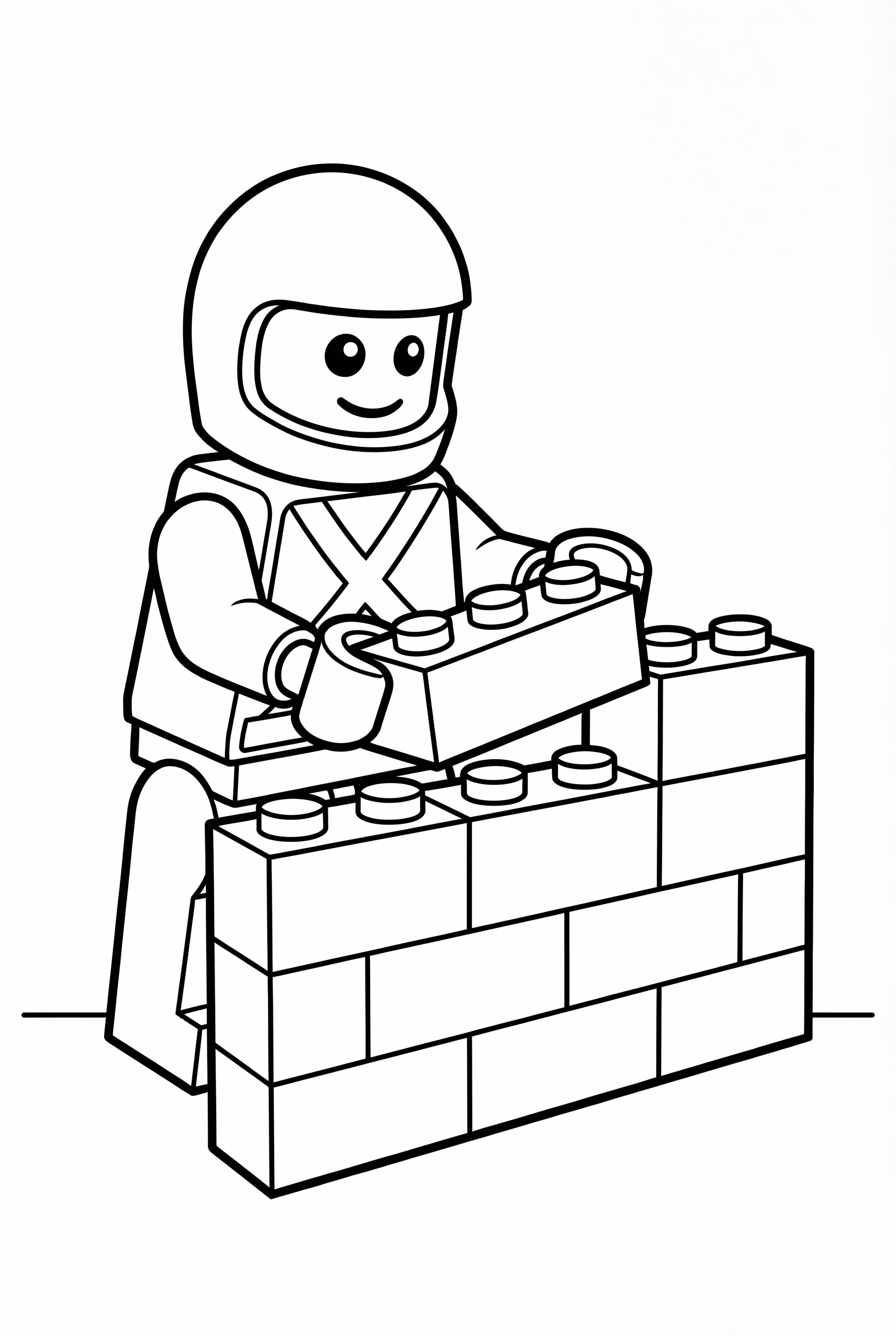 堡垒之夜乐高角色建造墙壁