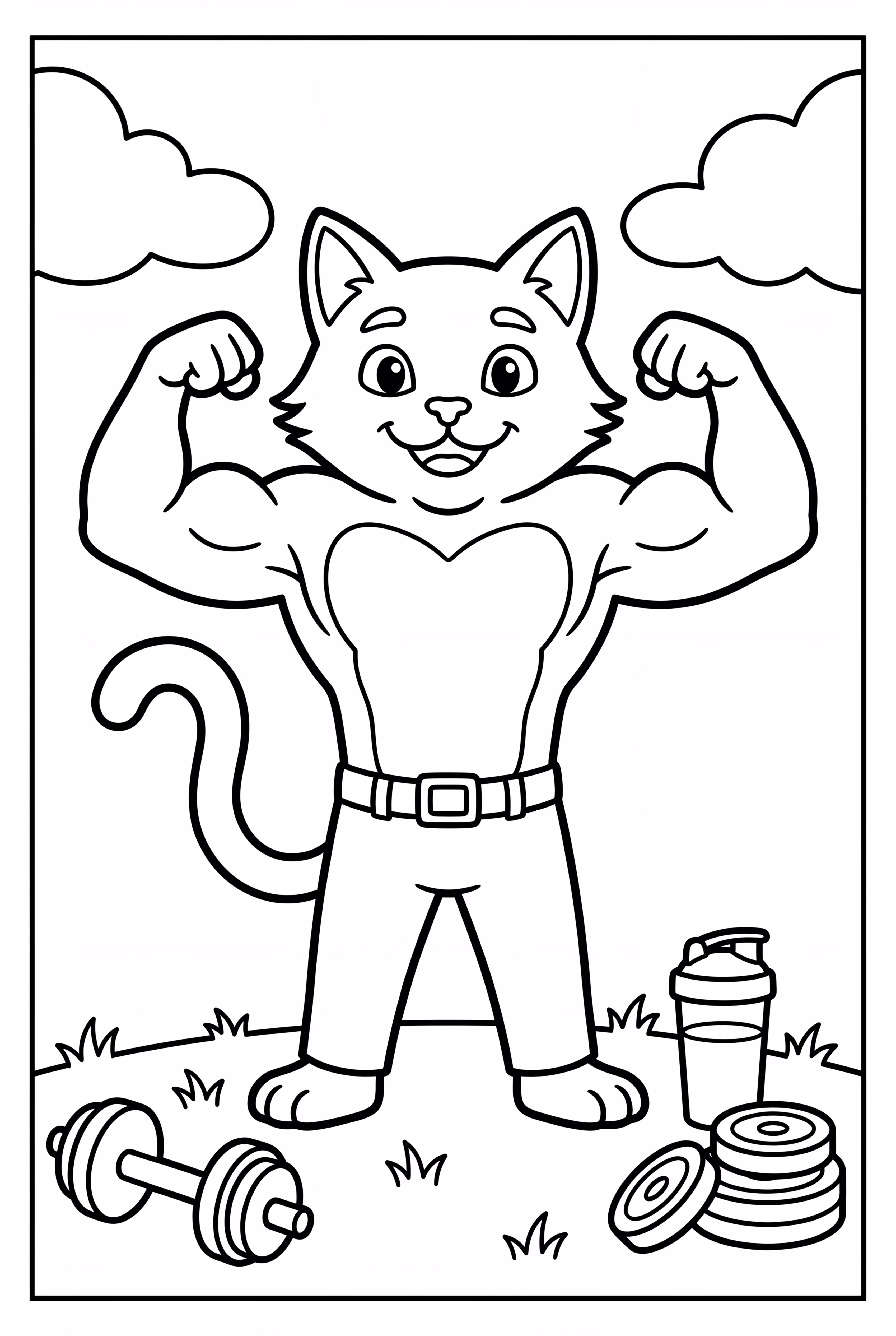 Fortnite Meowscles 抱拳的貓咪