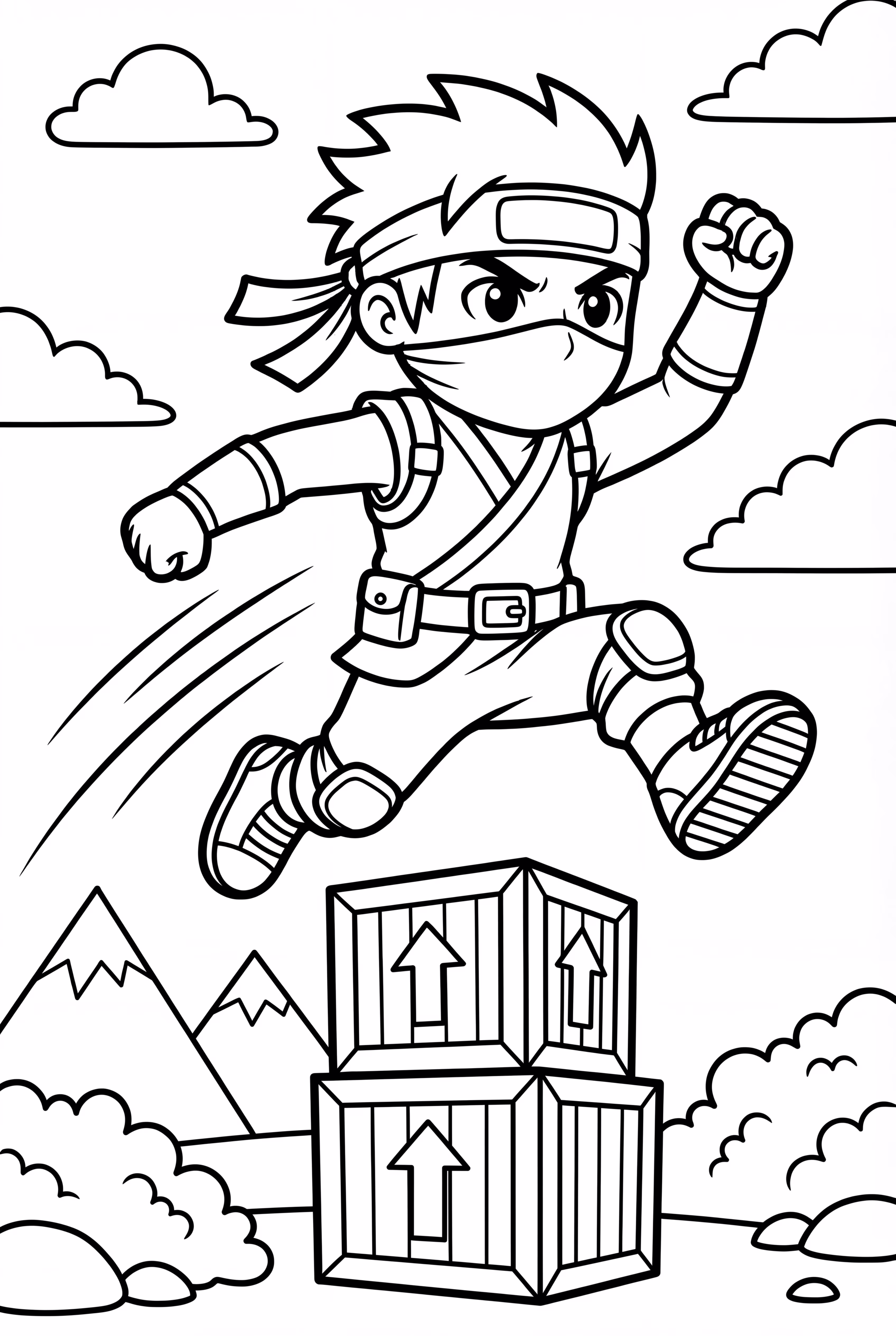 Fortnite 忍者跳躍障礙