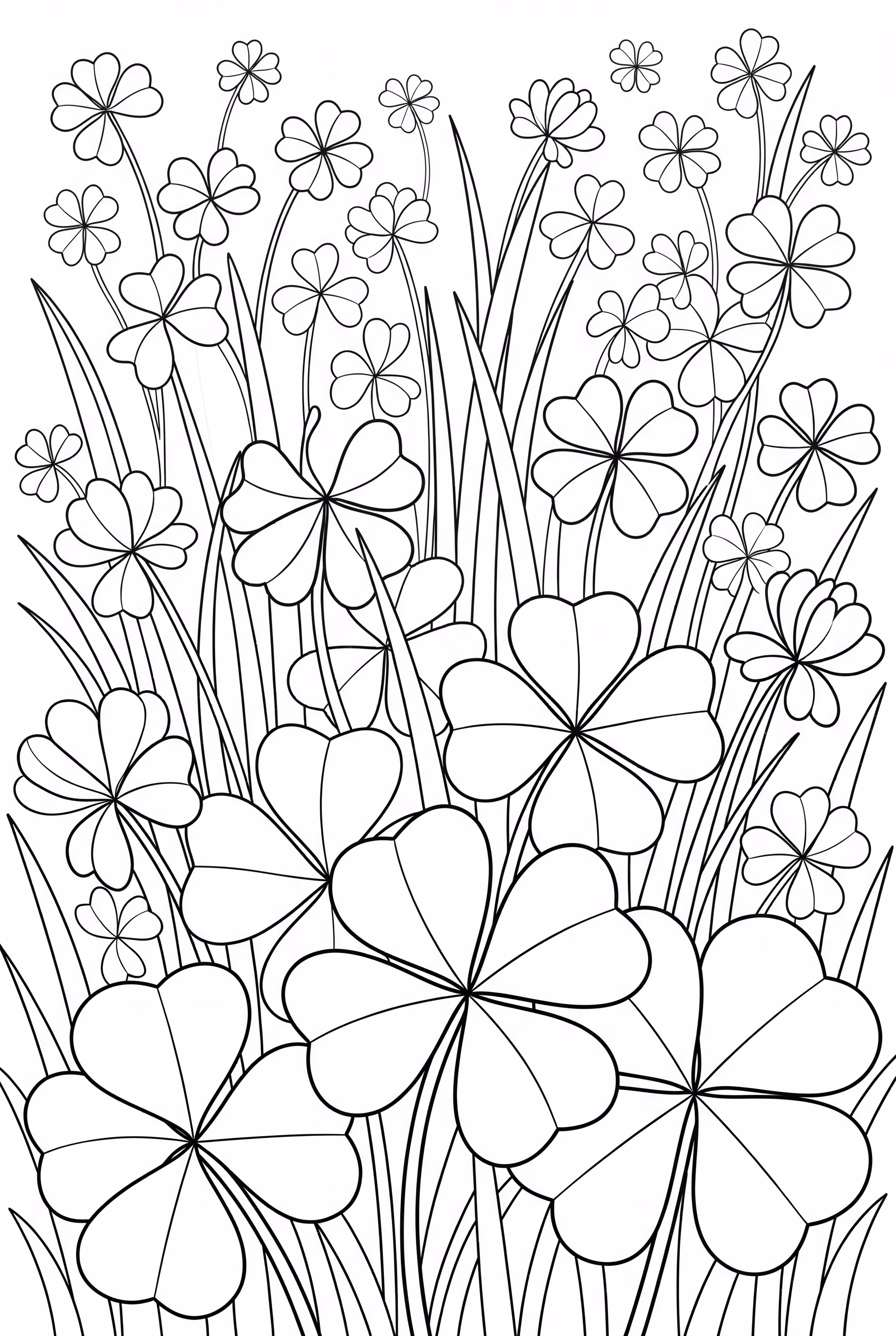 Four Leaf Clover Field