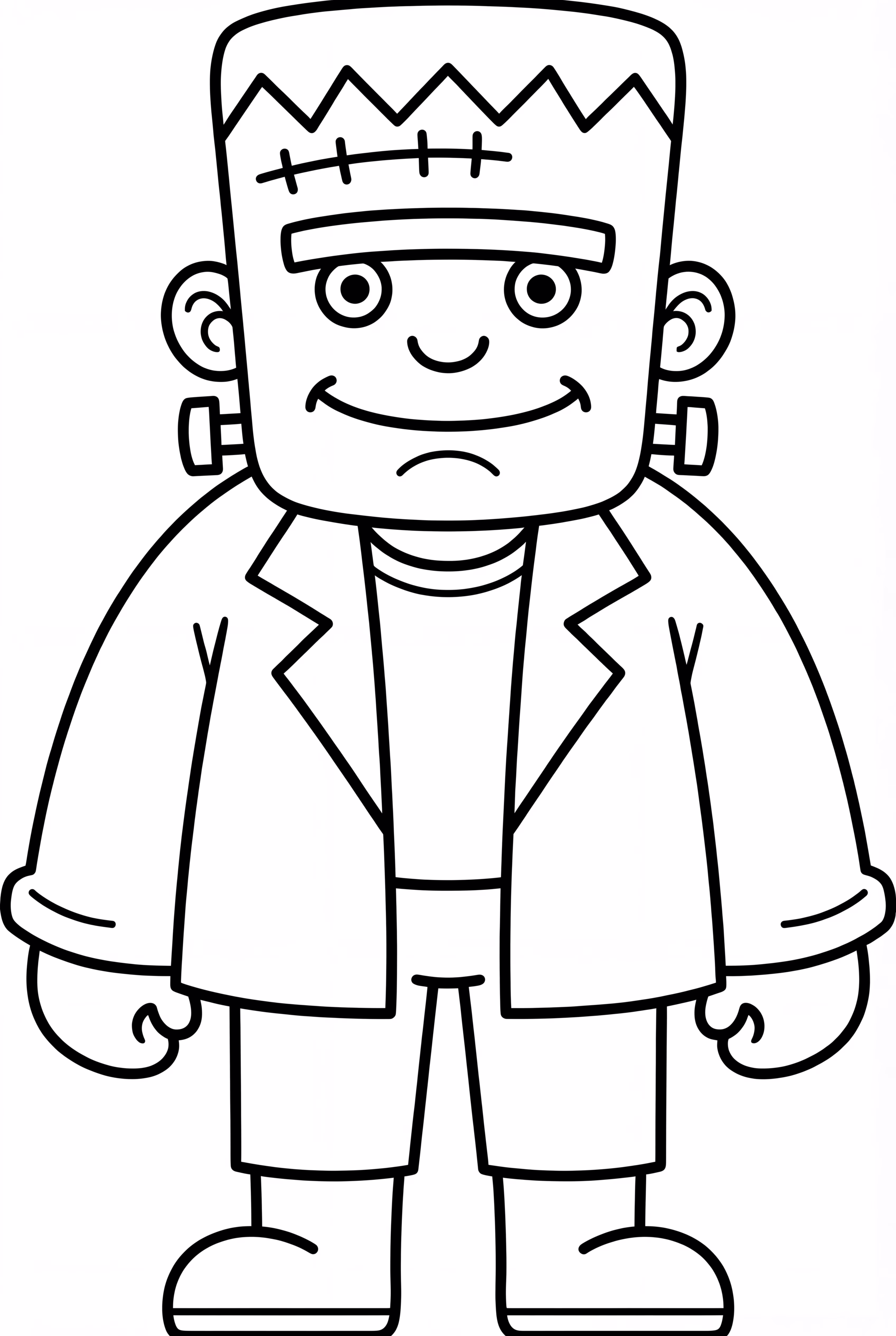 Frankenstein In A Big Jacket