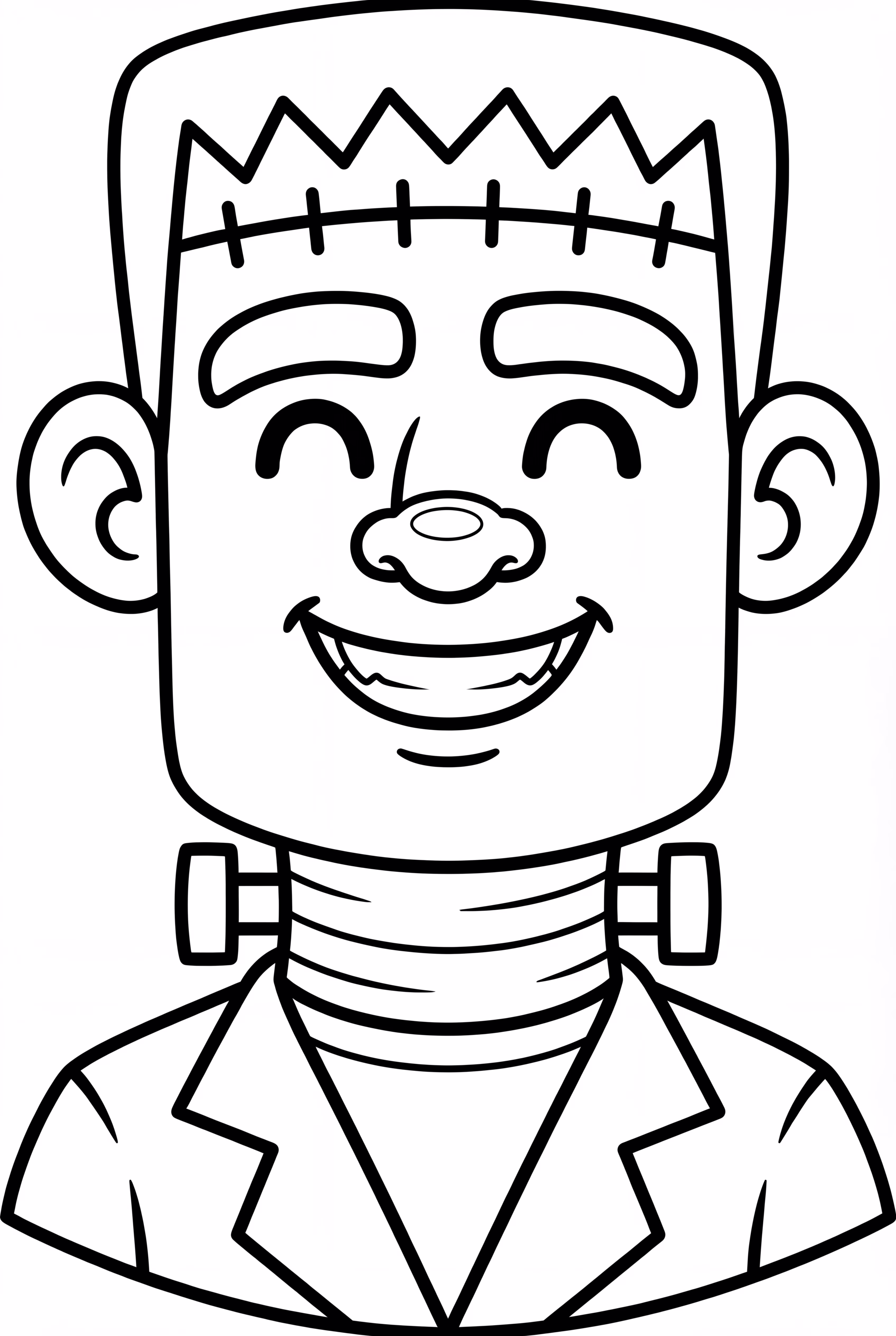 Frankenstein's Friendly Face