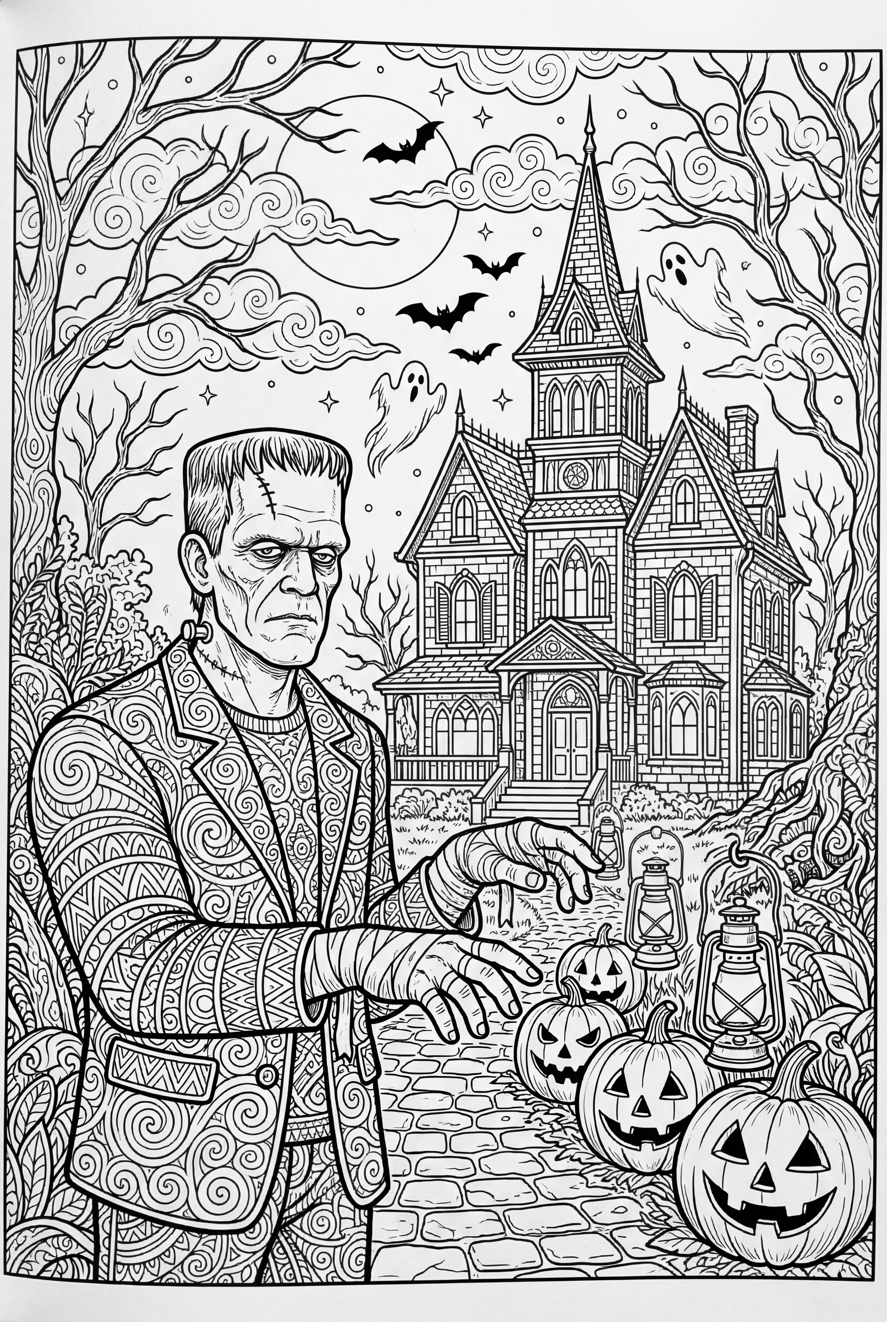 科学怪人怪物在2025年万圣节复活