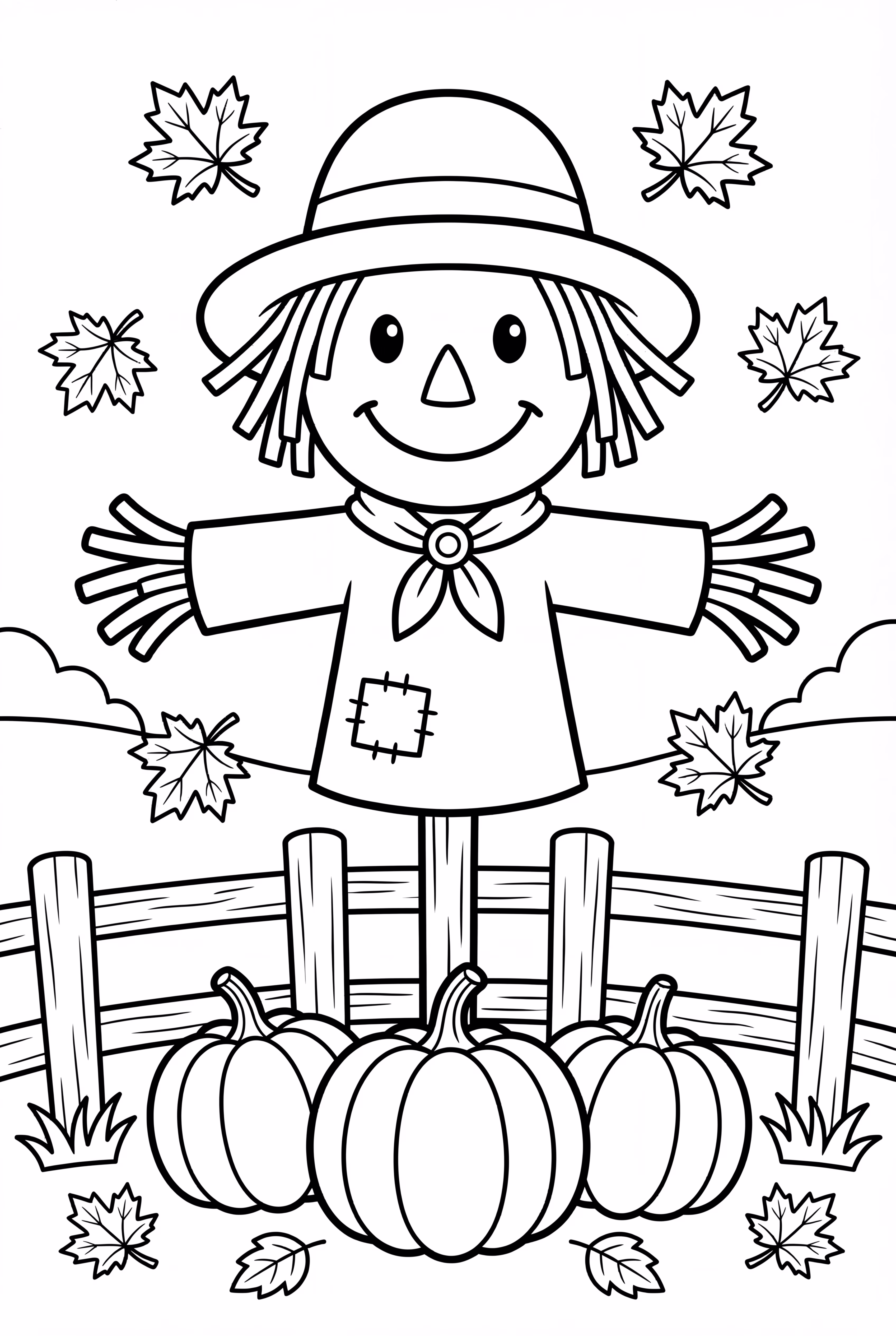 Espantalho Amigável de Outono