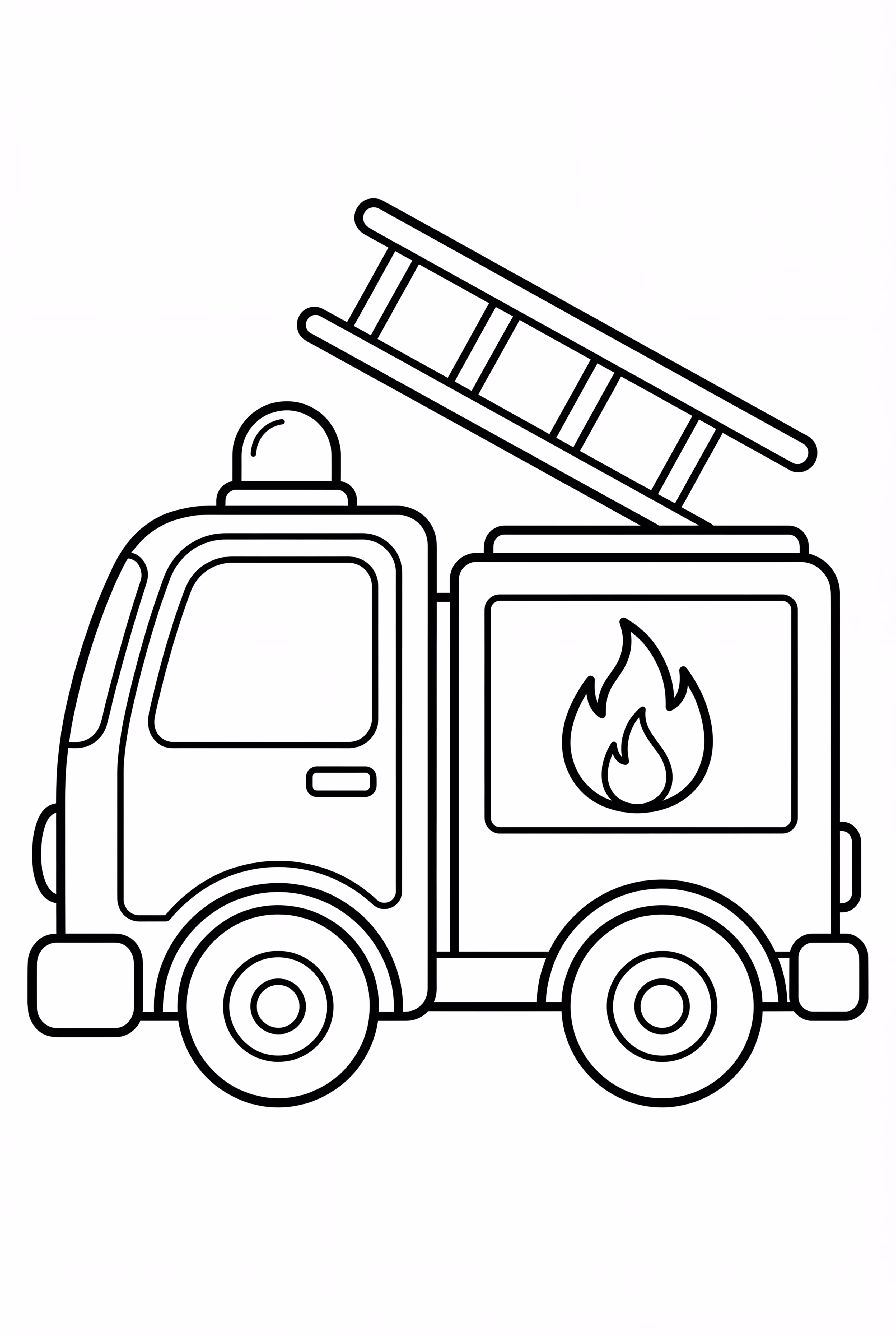 Friendly Fire Safety Fire Truck