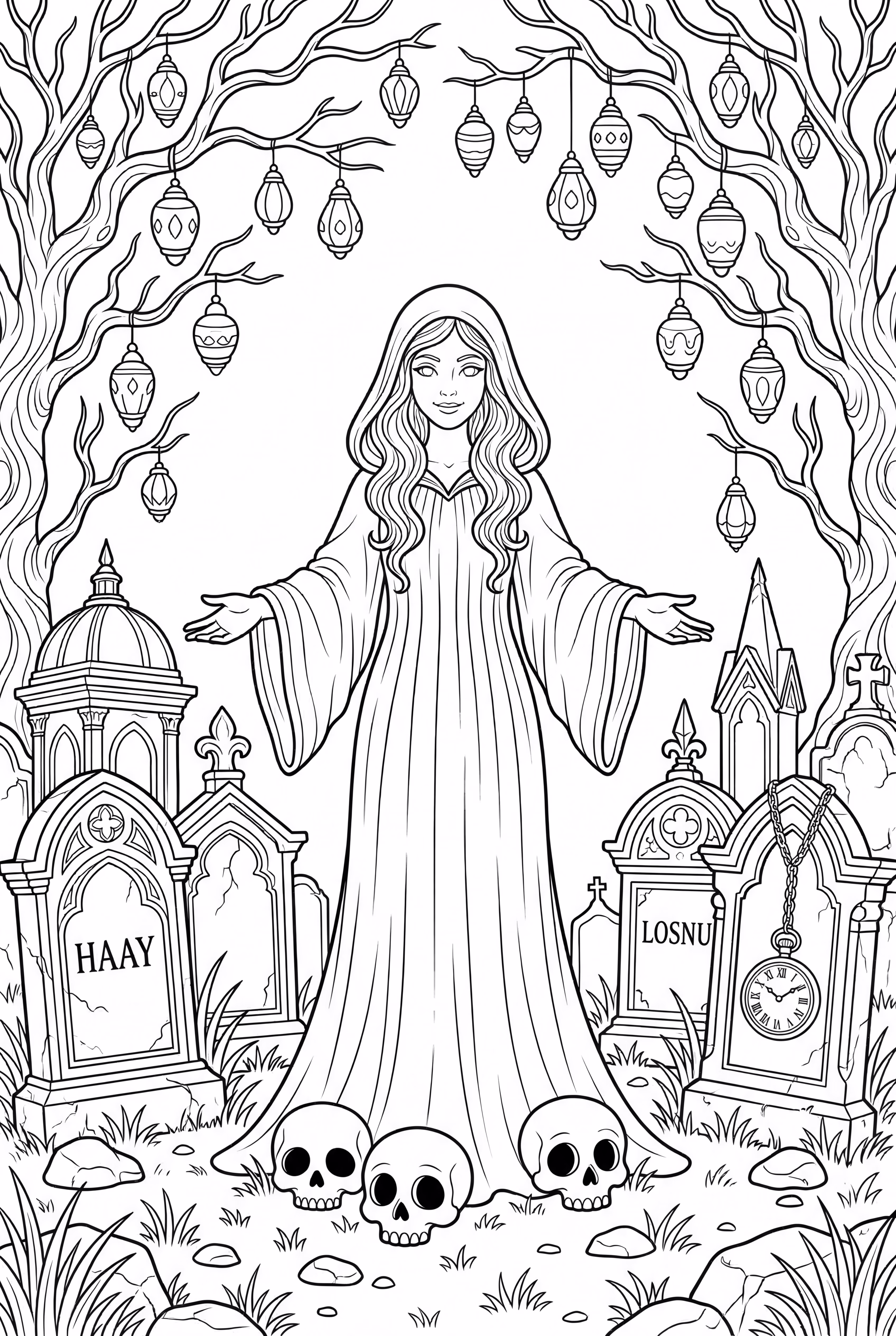 友好的幽灵帮助迷失的灵魂