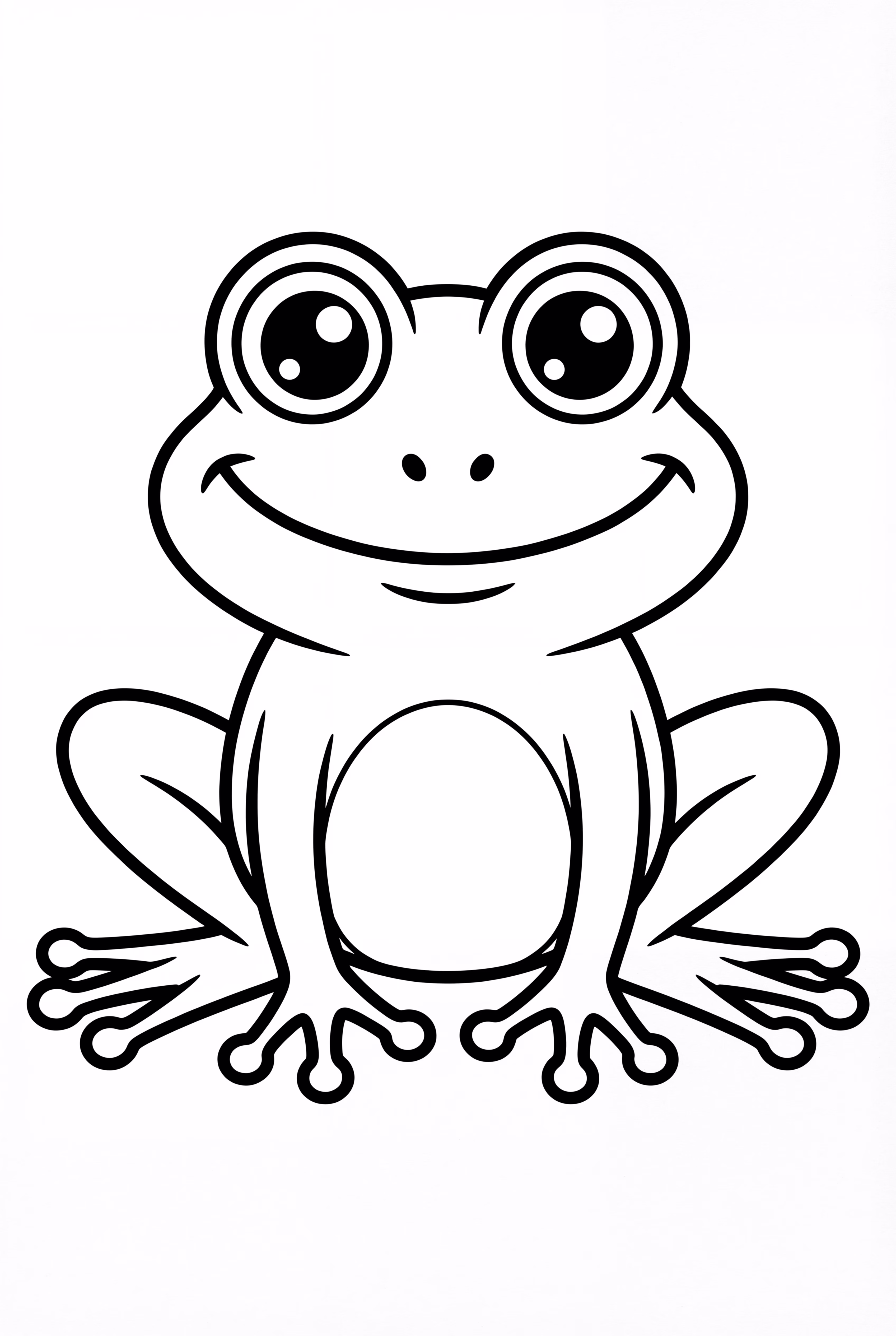 Frog Enjoying a Sunny Day