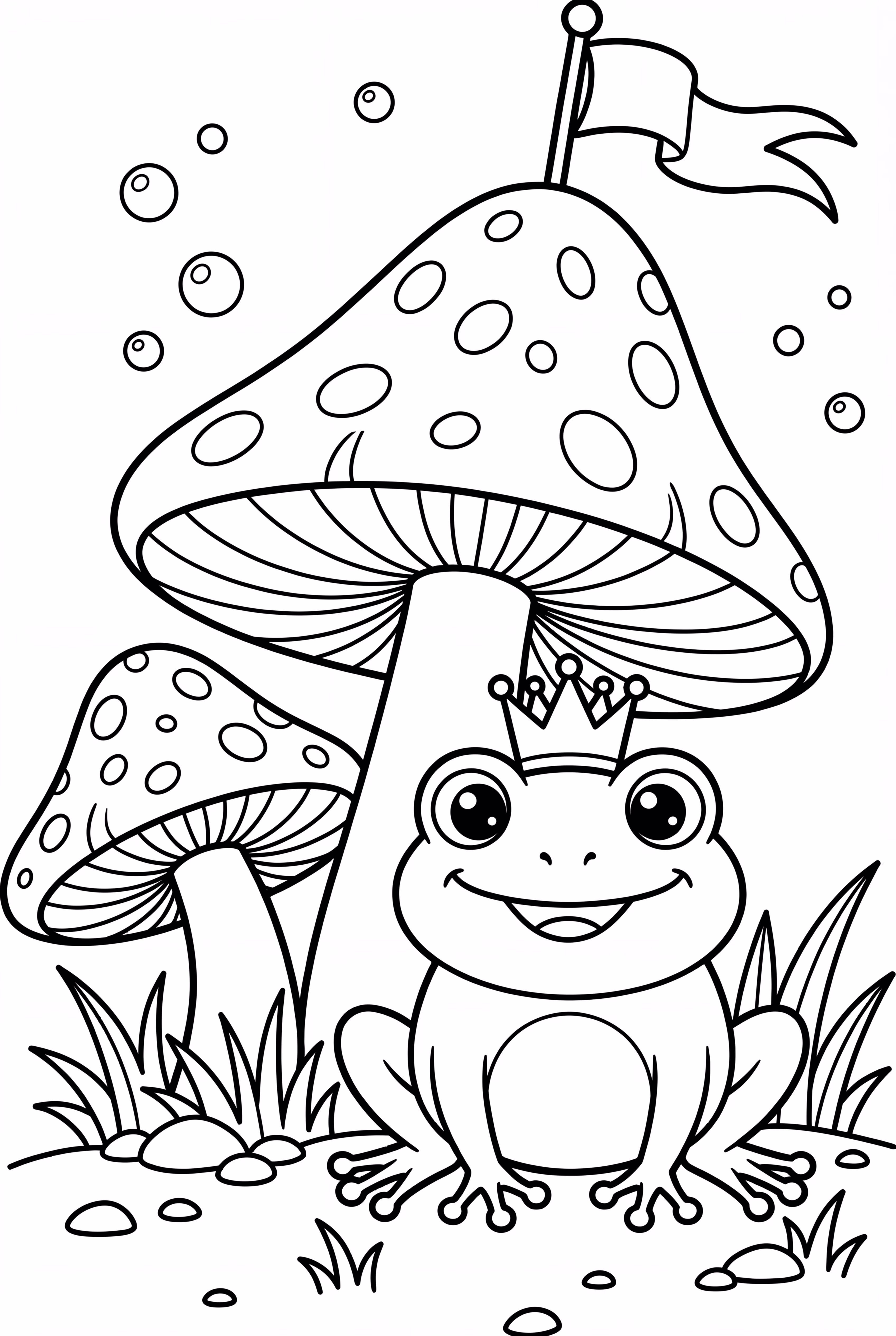 Frog Prince's Mushroom Castle