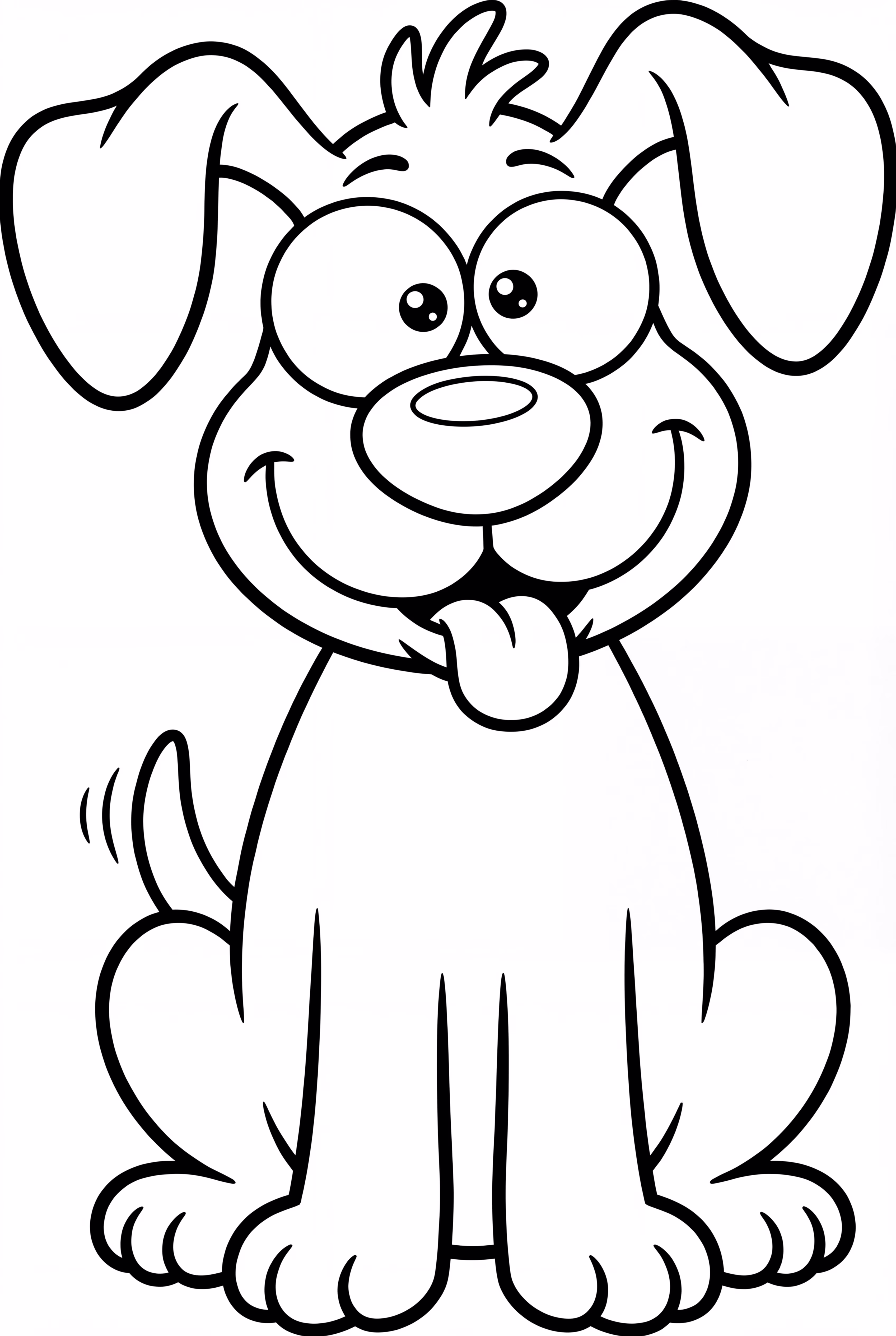 Funny Dog Making Silly Face