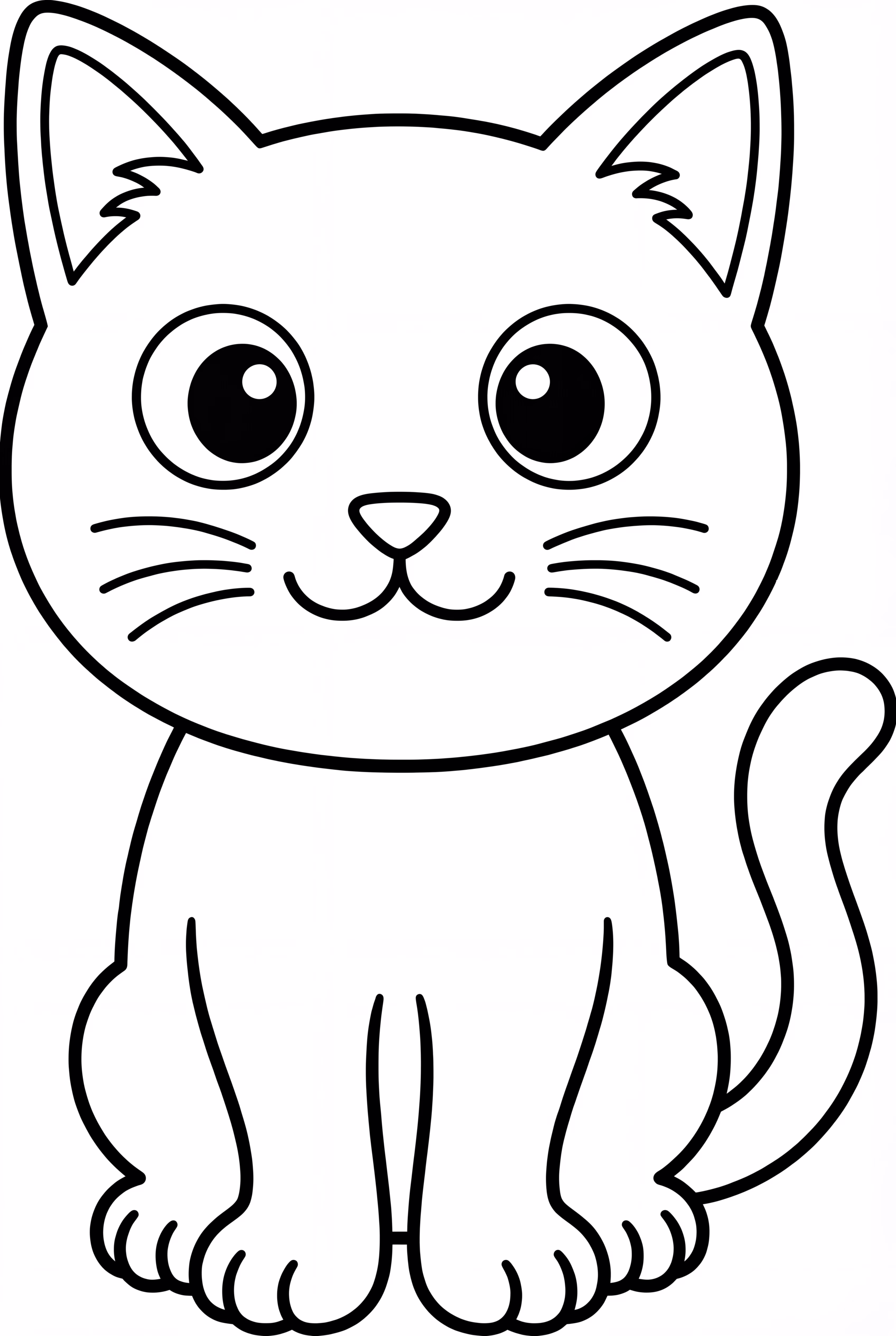 Gabby Cat en un Marco Simple