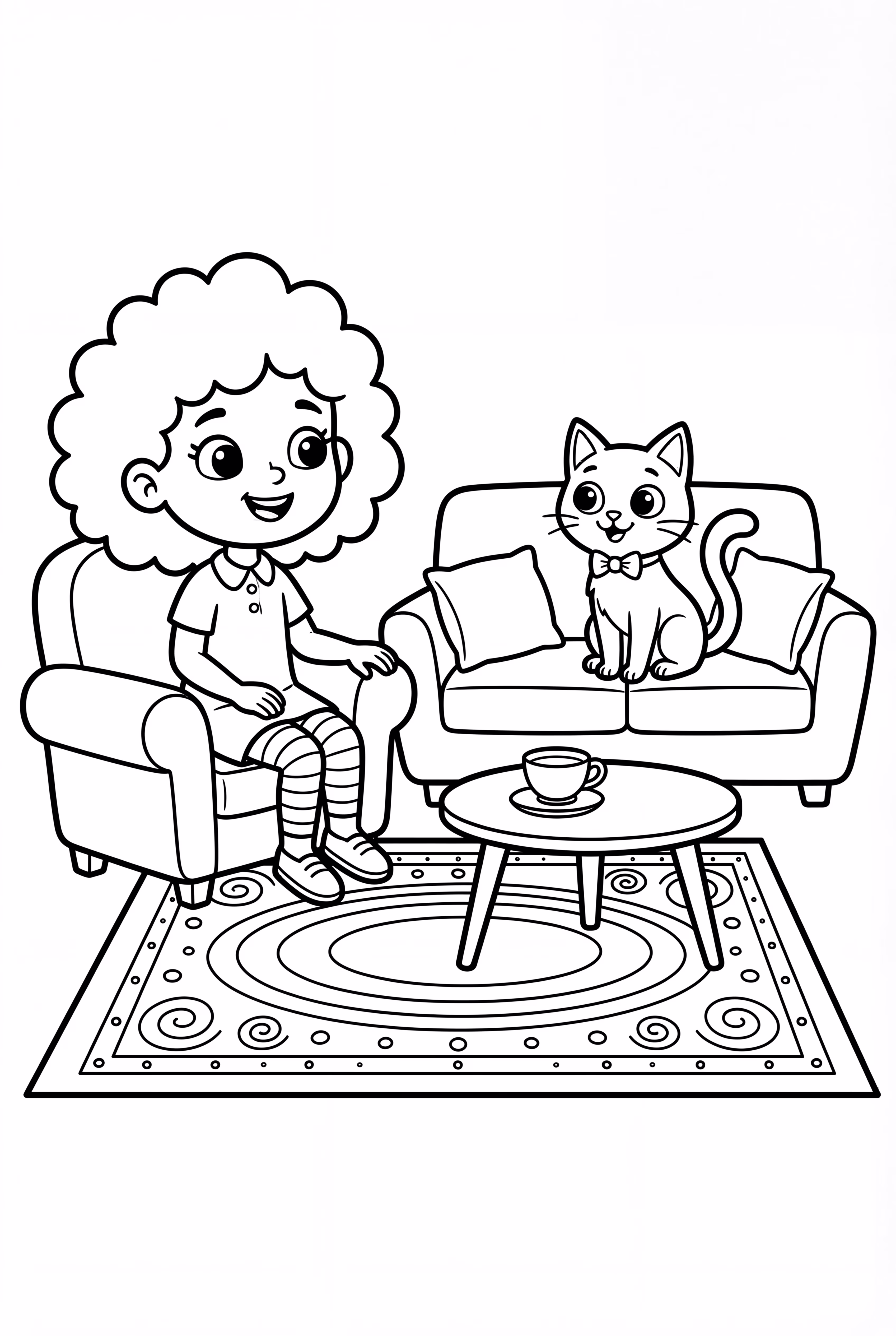 Gabby Dollhouse Living Room Sofa Set