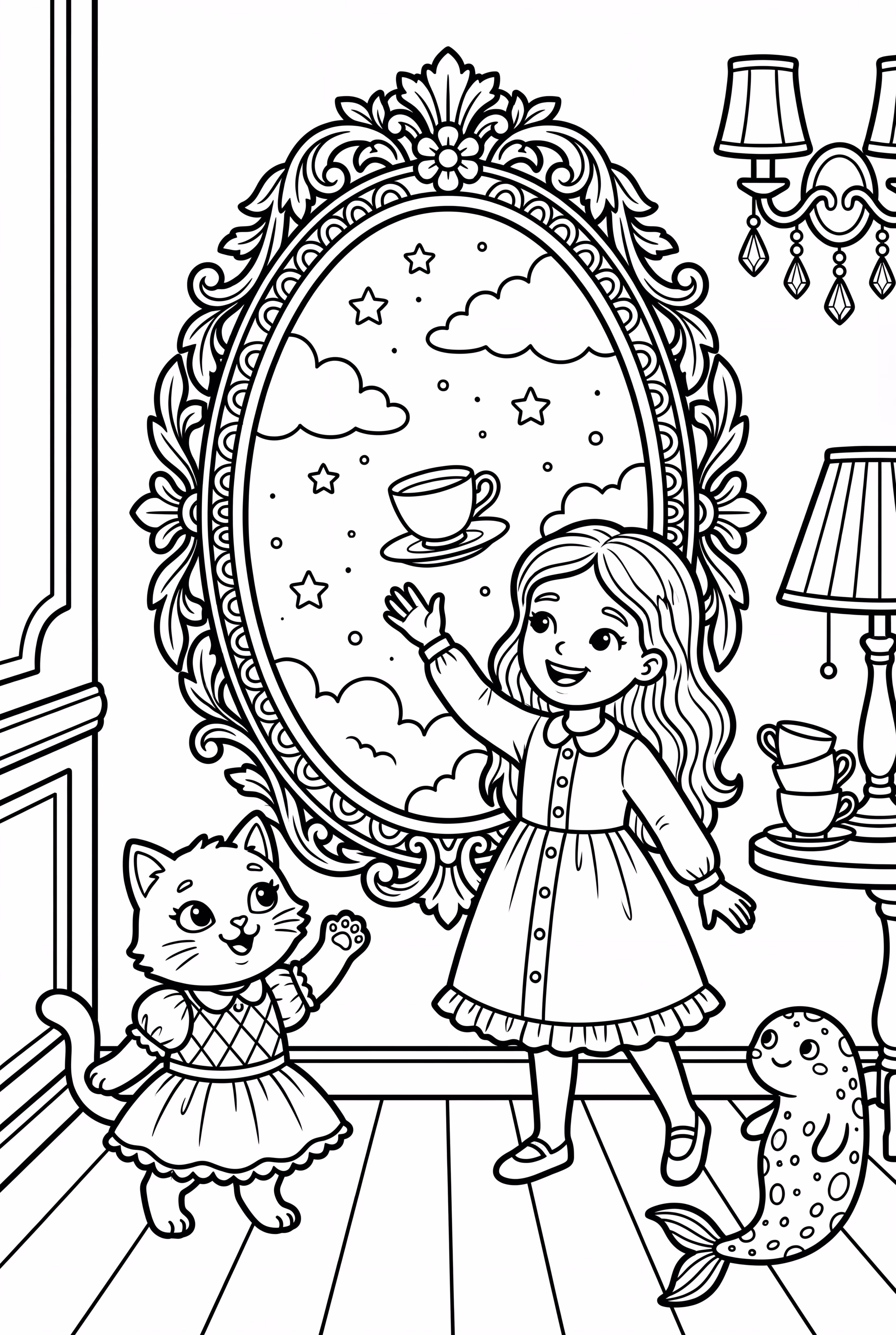 Gabby Dollhouse Magical Mirror Portal