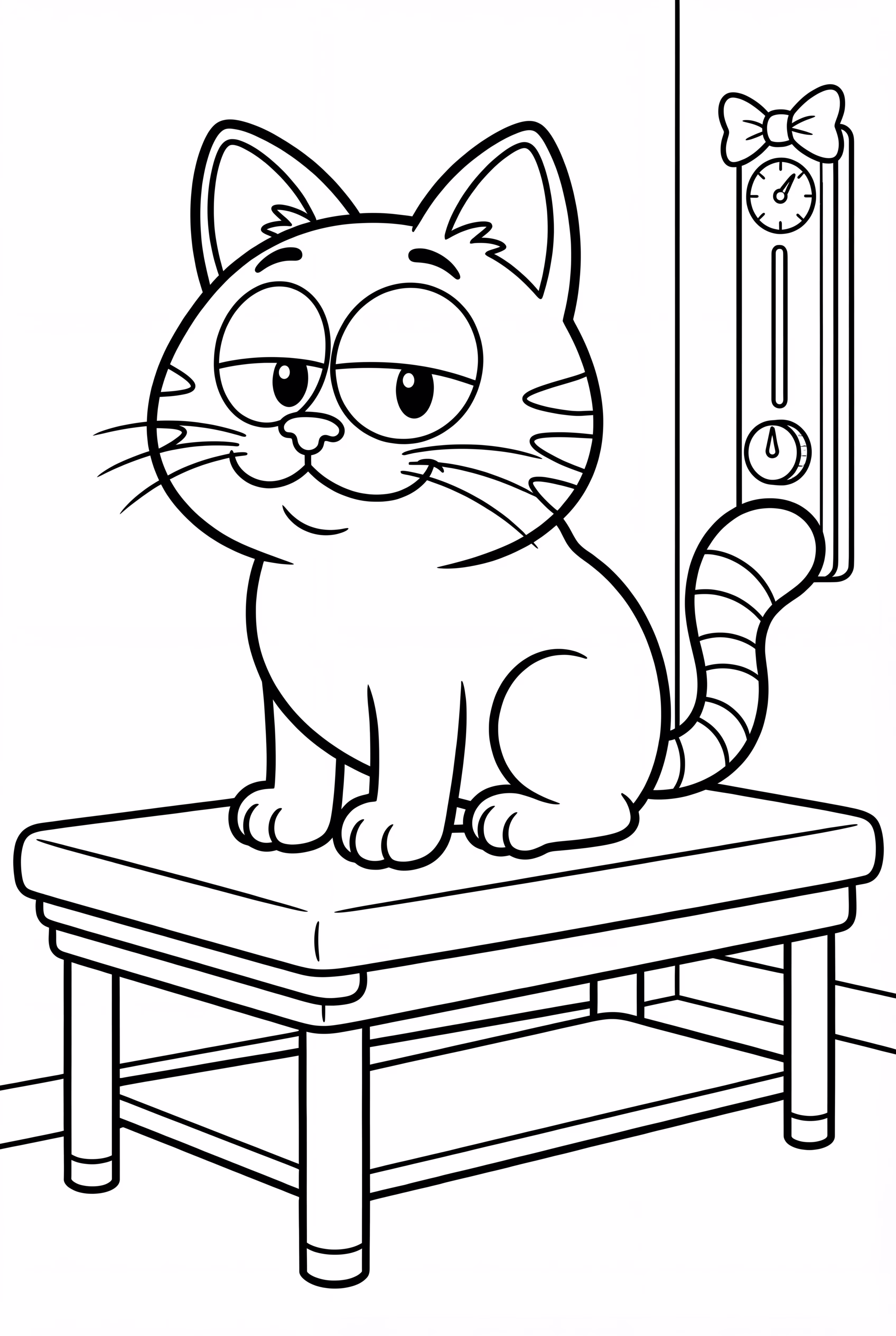 Garfield at the Vet Clinic