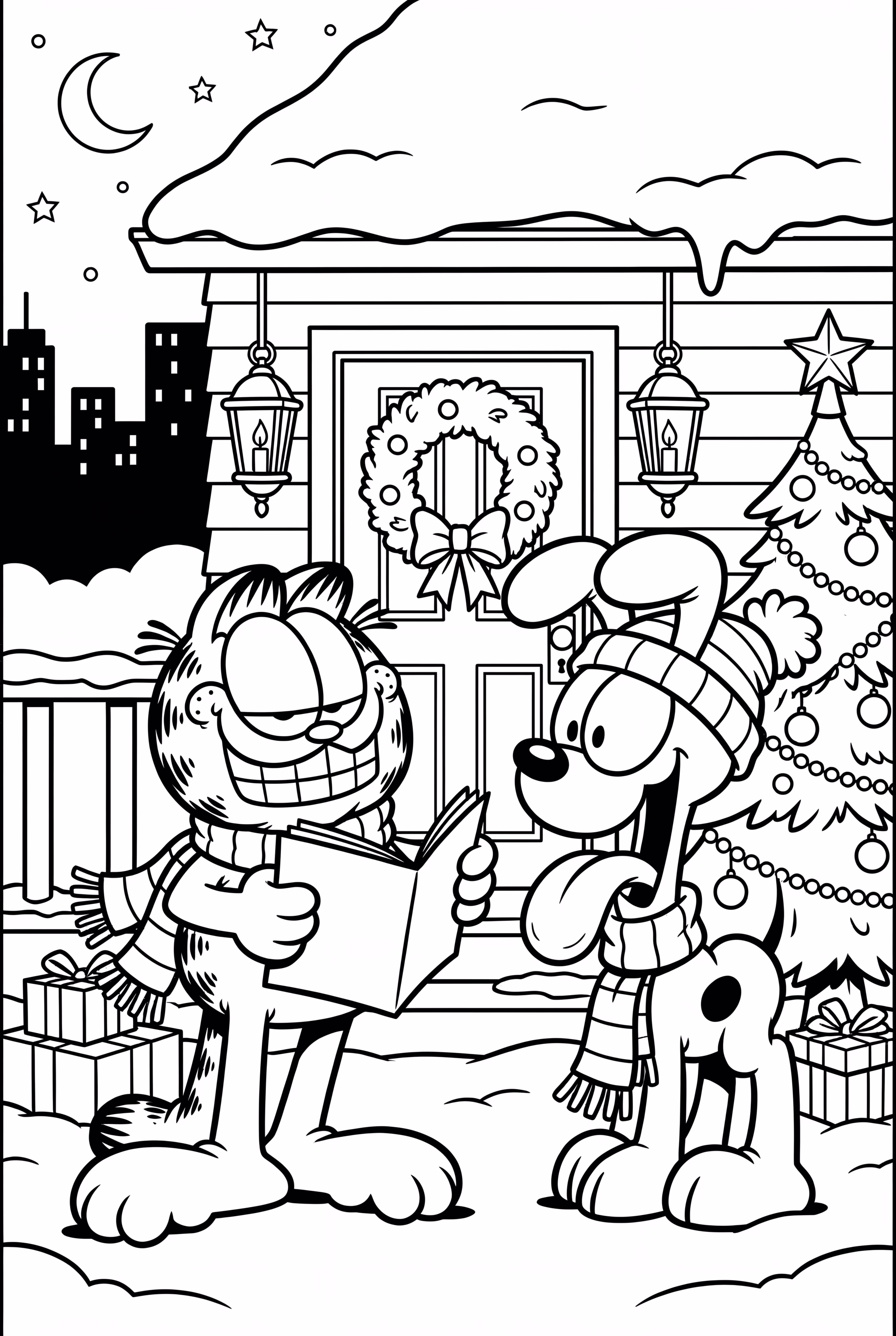 Garfield Christmas Caroling Night