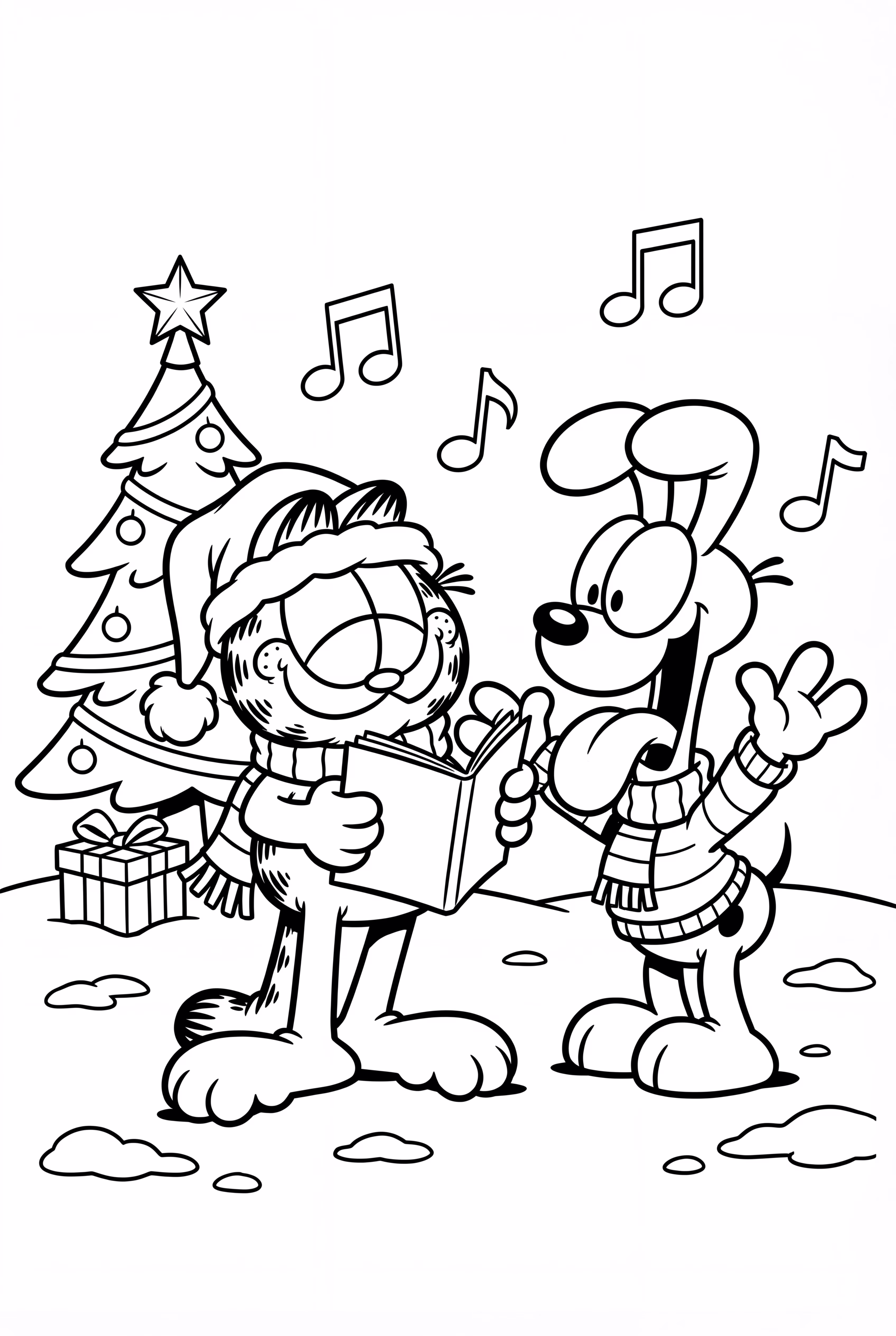 Garfield Christmas Caroling Night