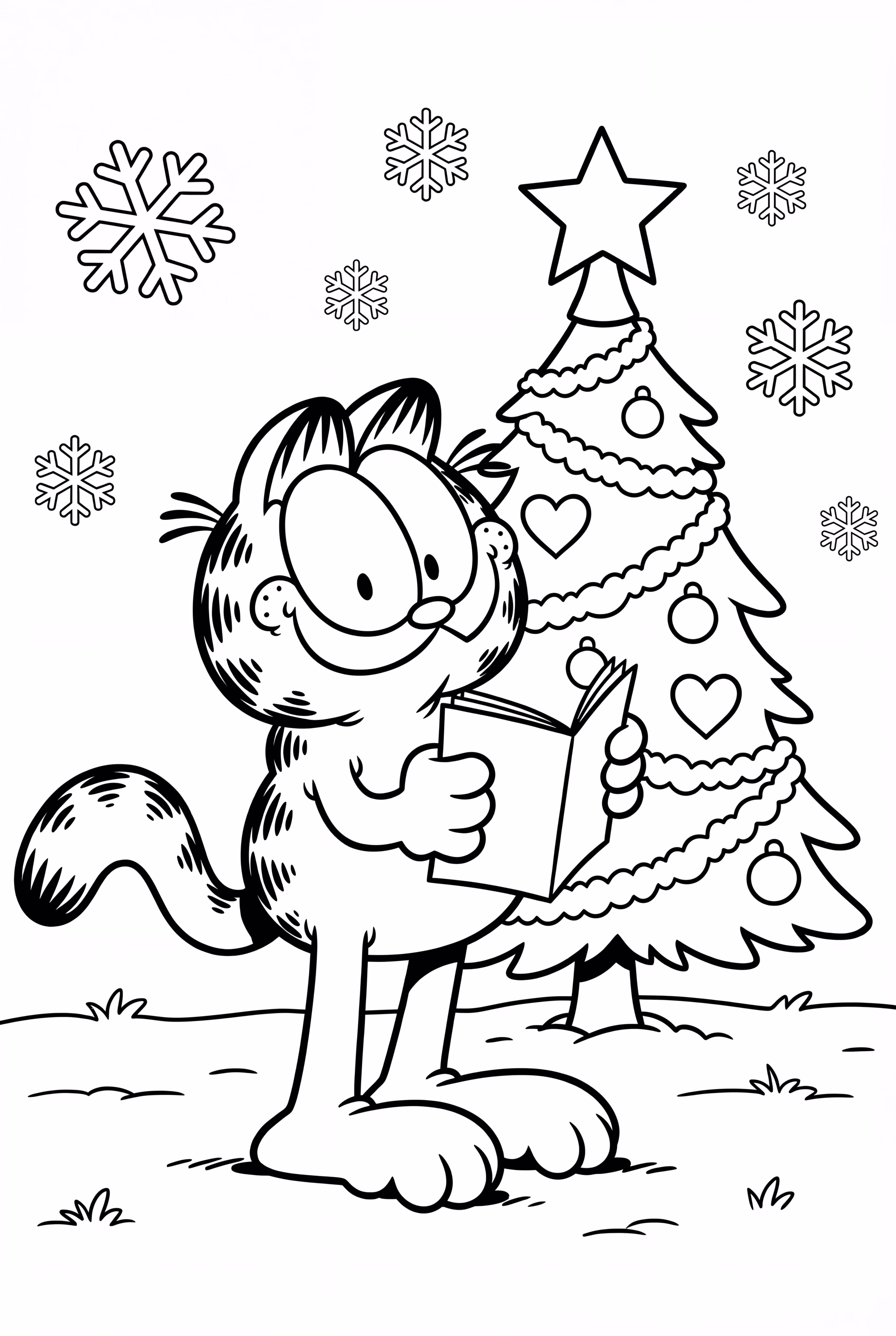 Garfield Christmas Caroling Night