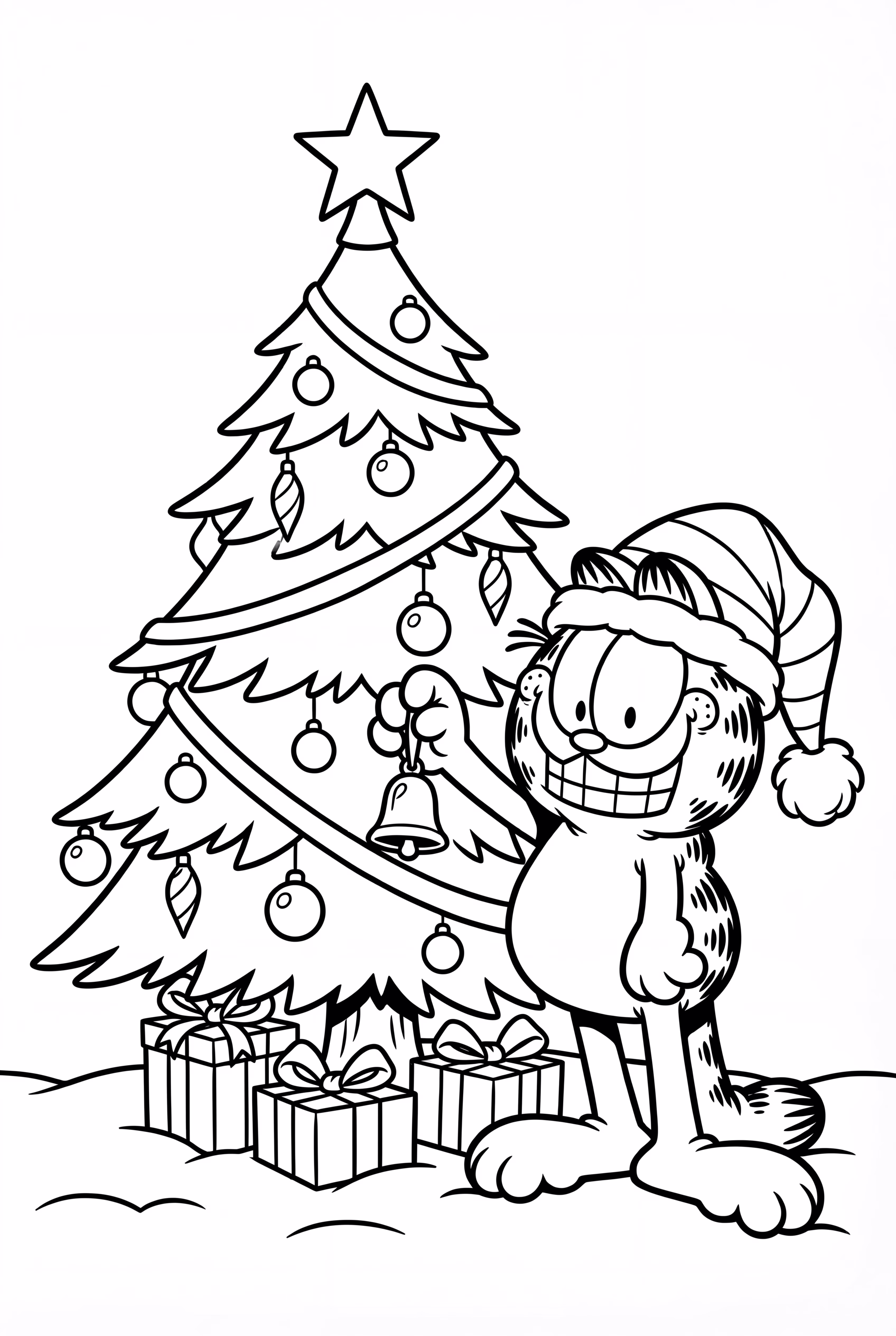 Garfield Christmas Tree Adventure
