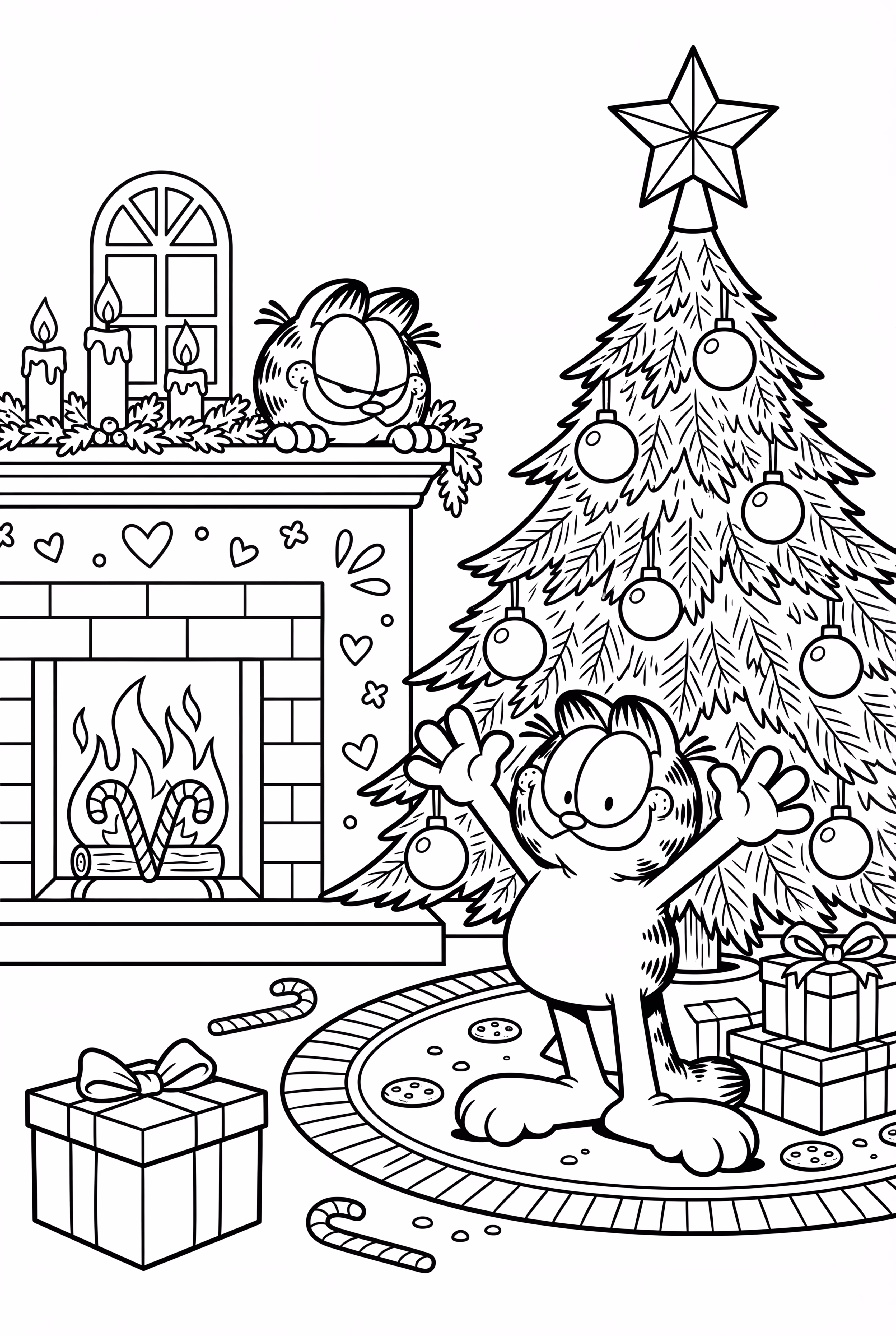 Garfield Christmas Tree Adventure