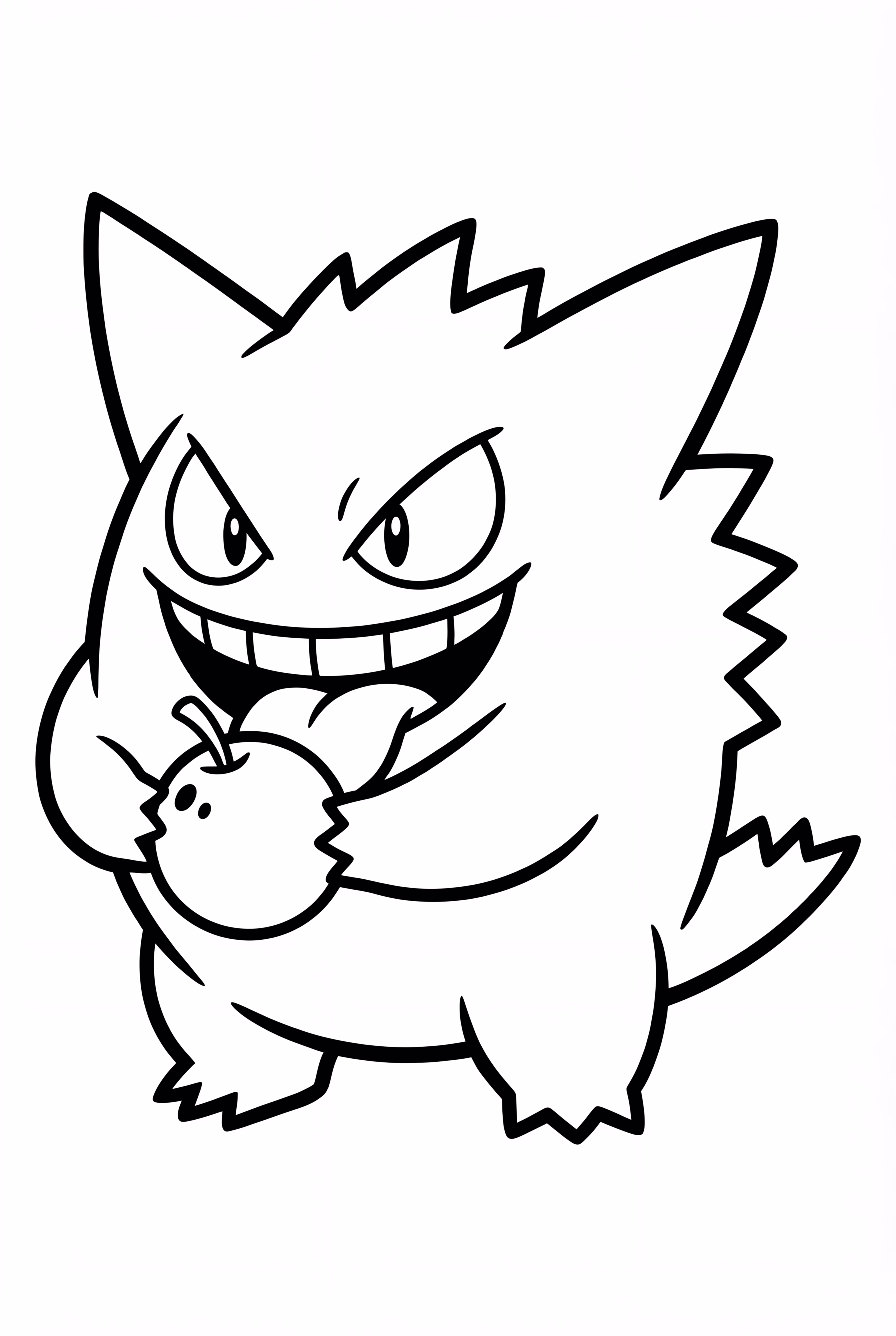 Gengar Eating a Berry