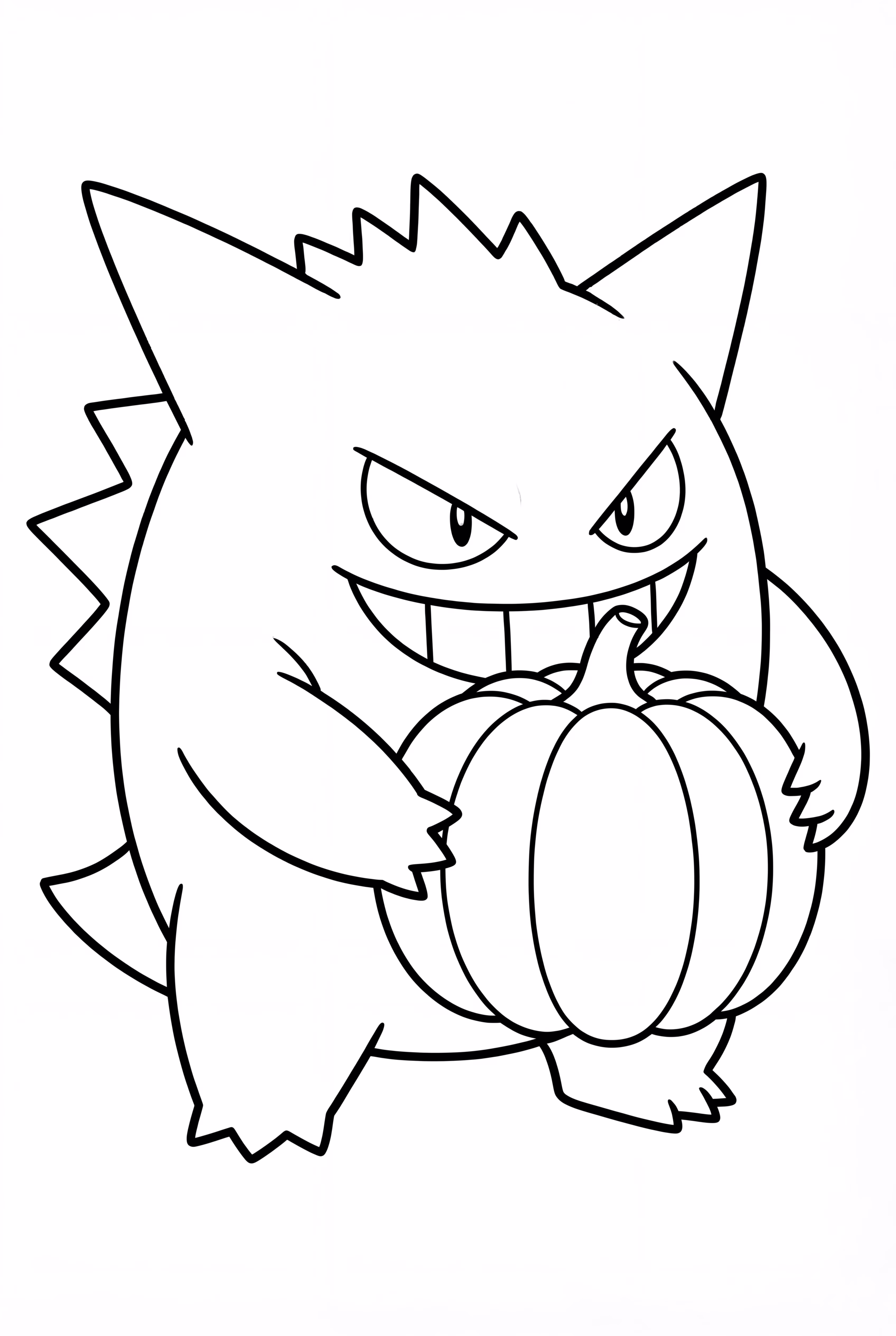 カボチャを持ったゲンガー