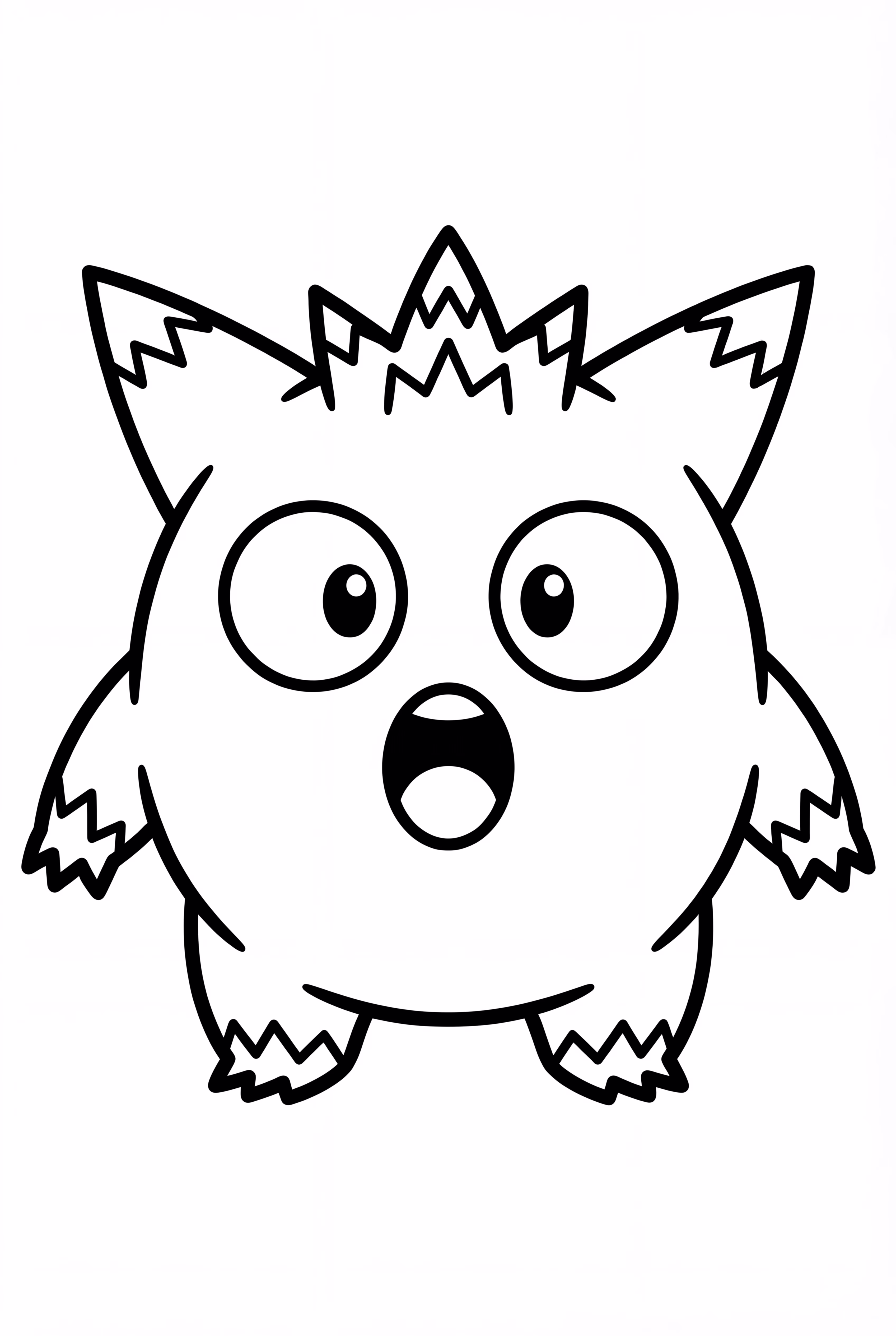 Gengar Looking Surprised