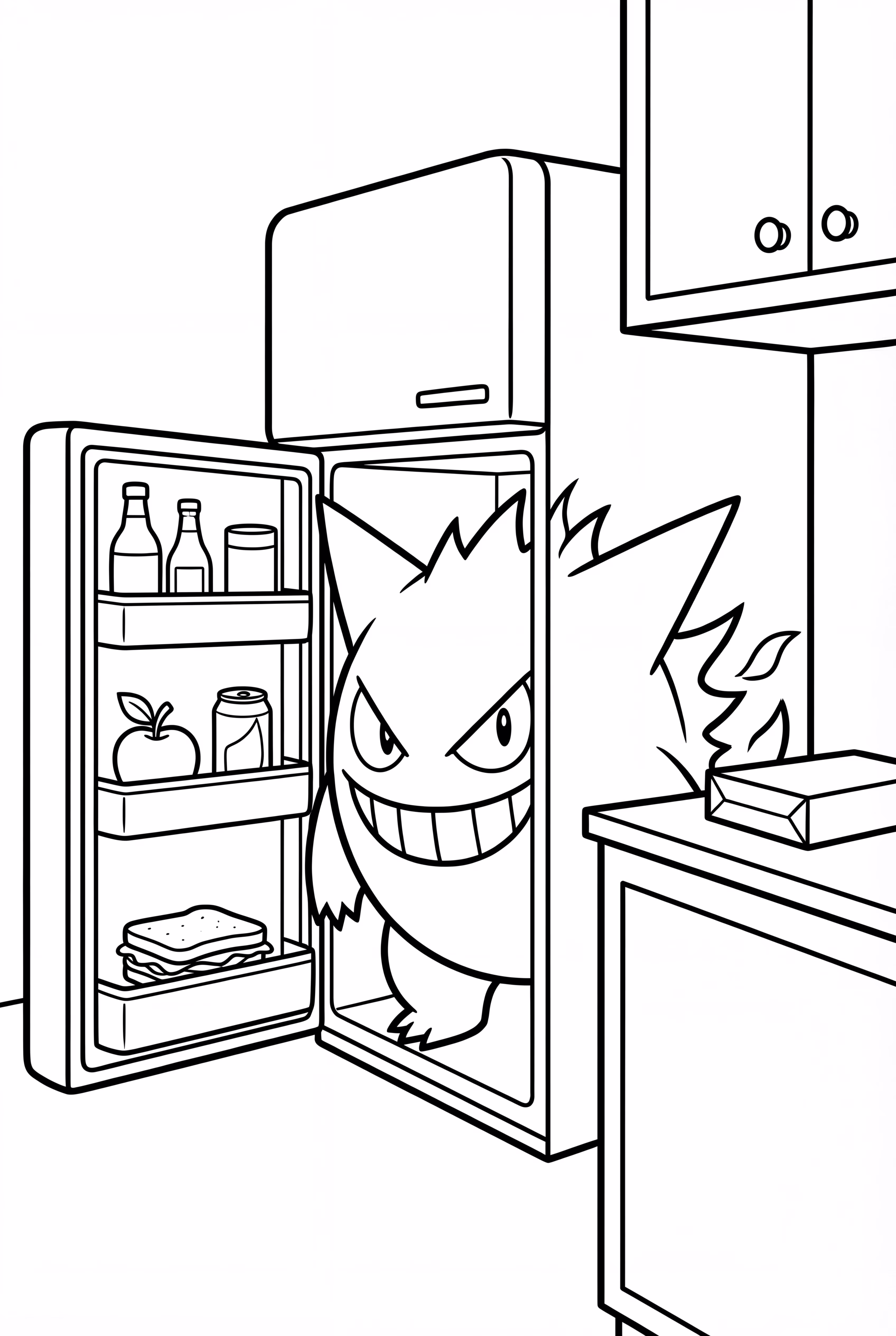 Gengar's Mischievous Kitchen Raid