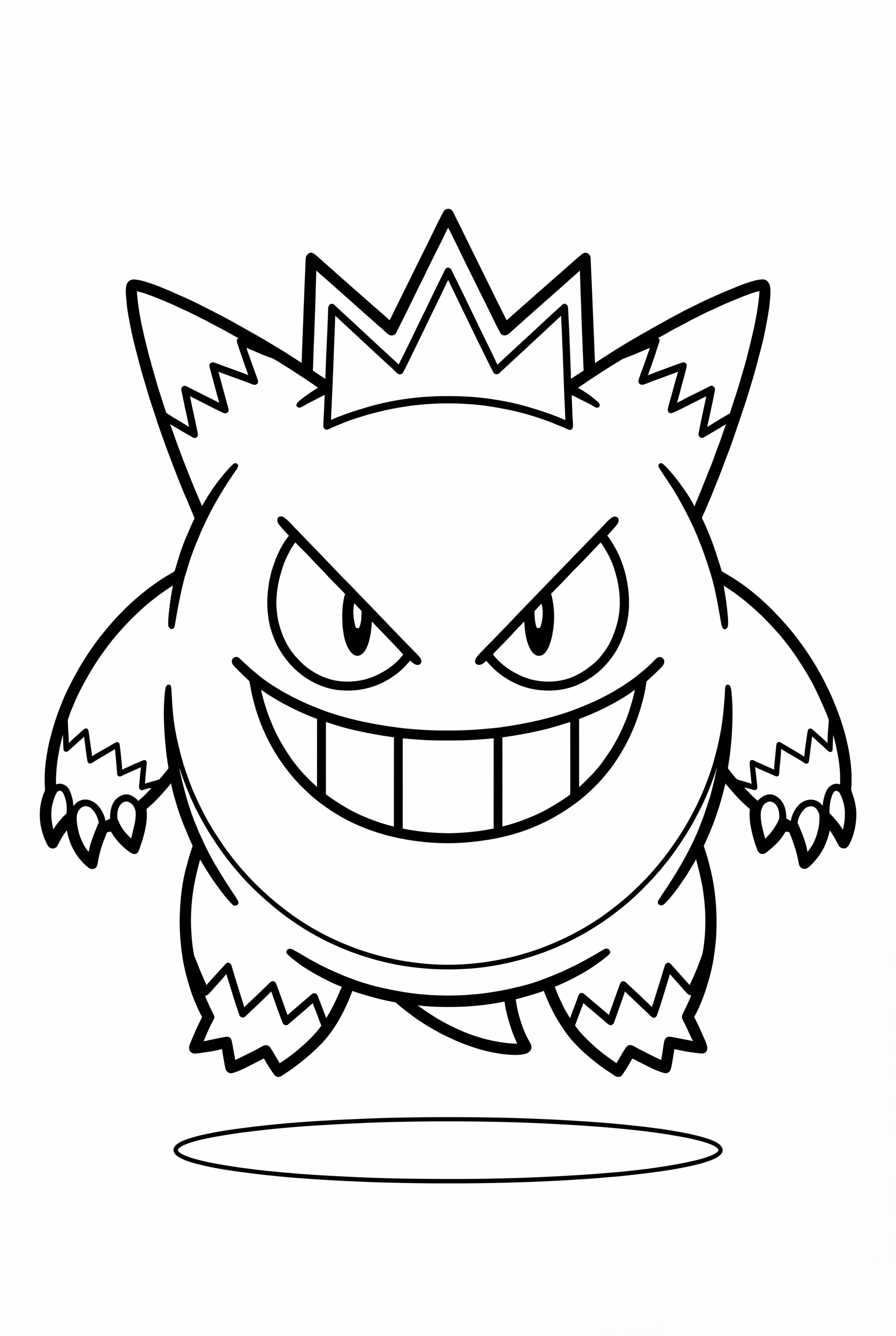 Gengar with a Spooky Grin