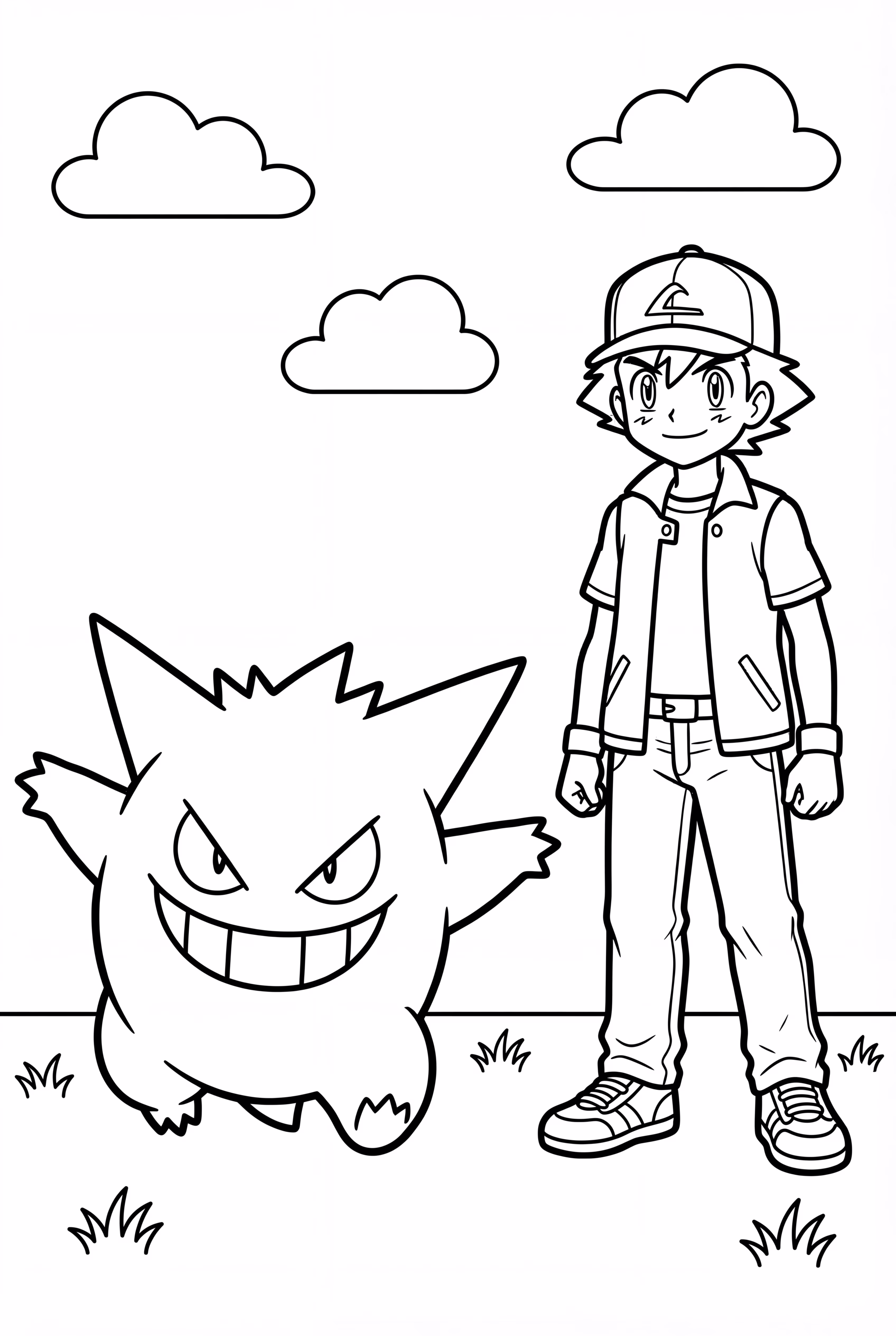 애쉬 케첨과 개굴닌자