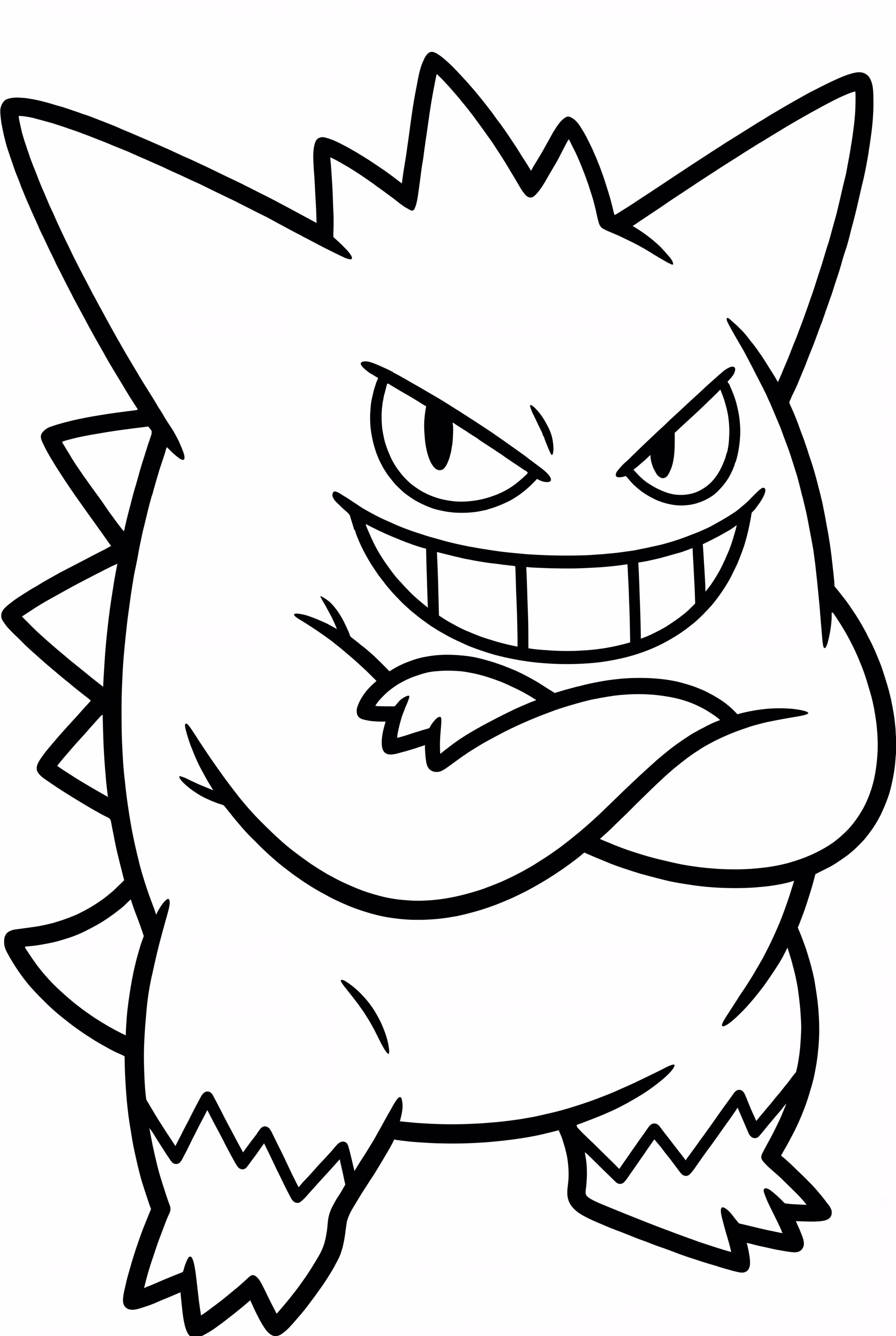 Gengar con los Brazos Cruzados